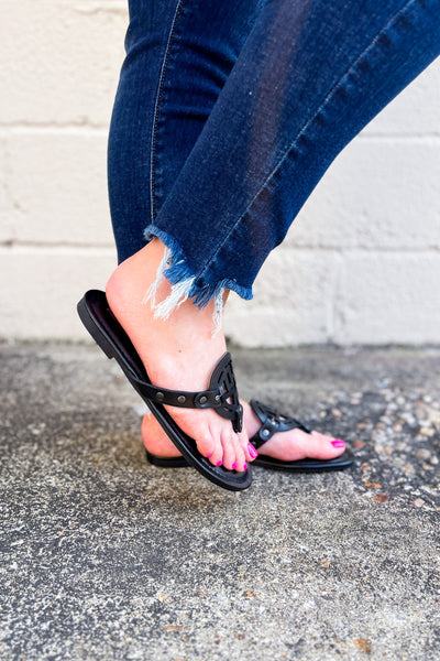 Madison Sandals, Black