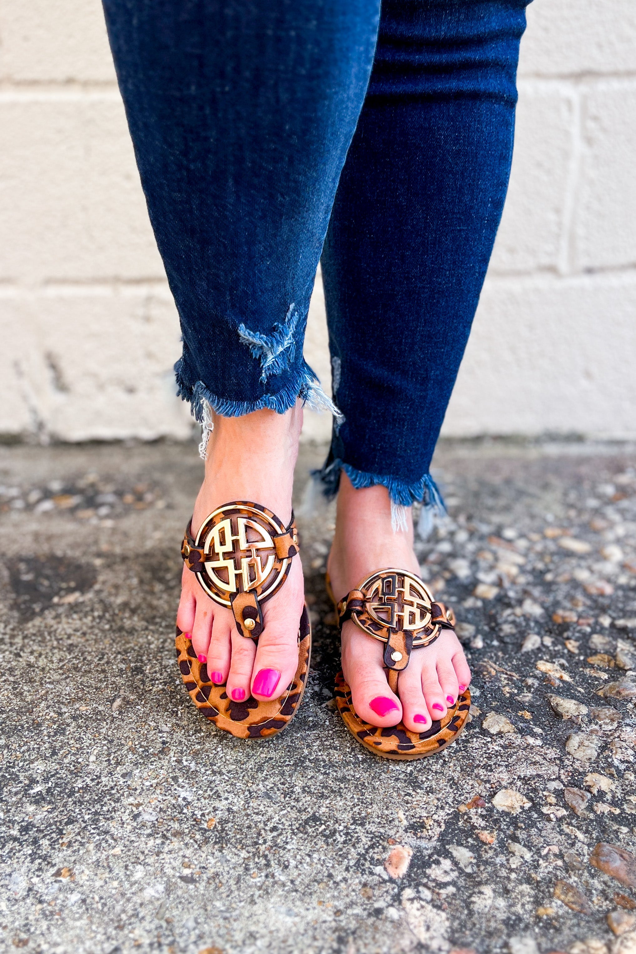 Lauren Sandals, Leopard