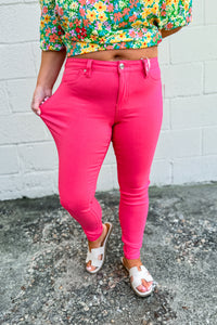 YMI Hyperstretch Skinny Jeans, Shell Pink