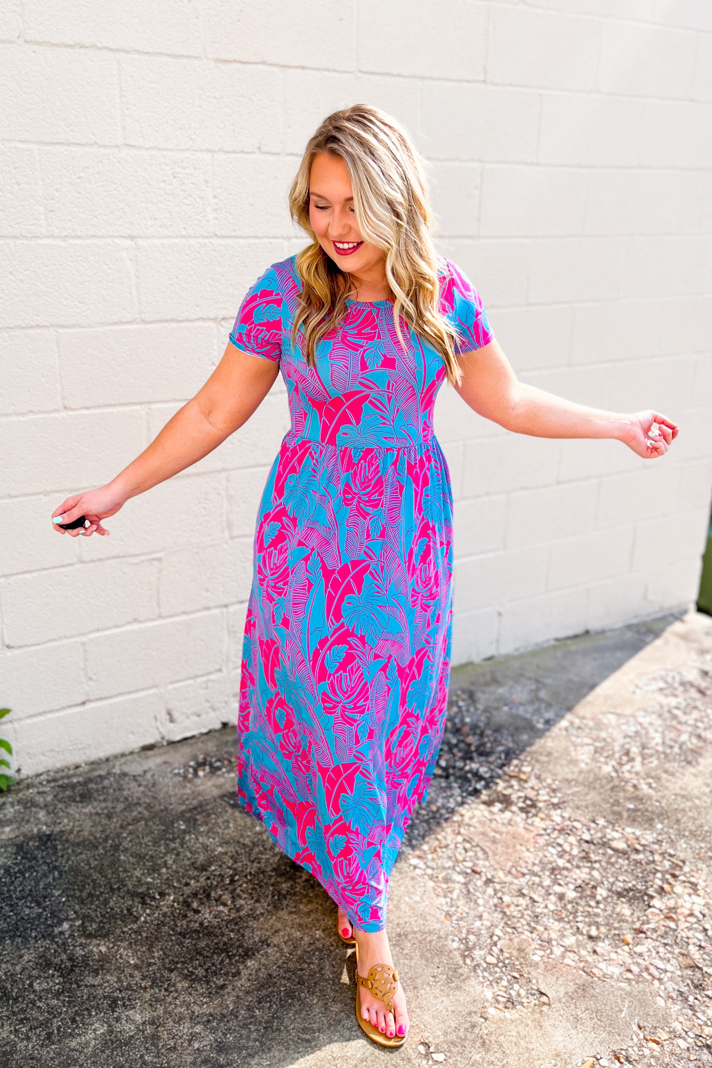 RESTOCK | Tropical Vacay Please Maxi Dress