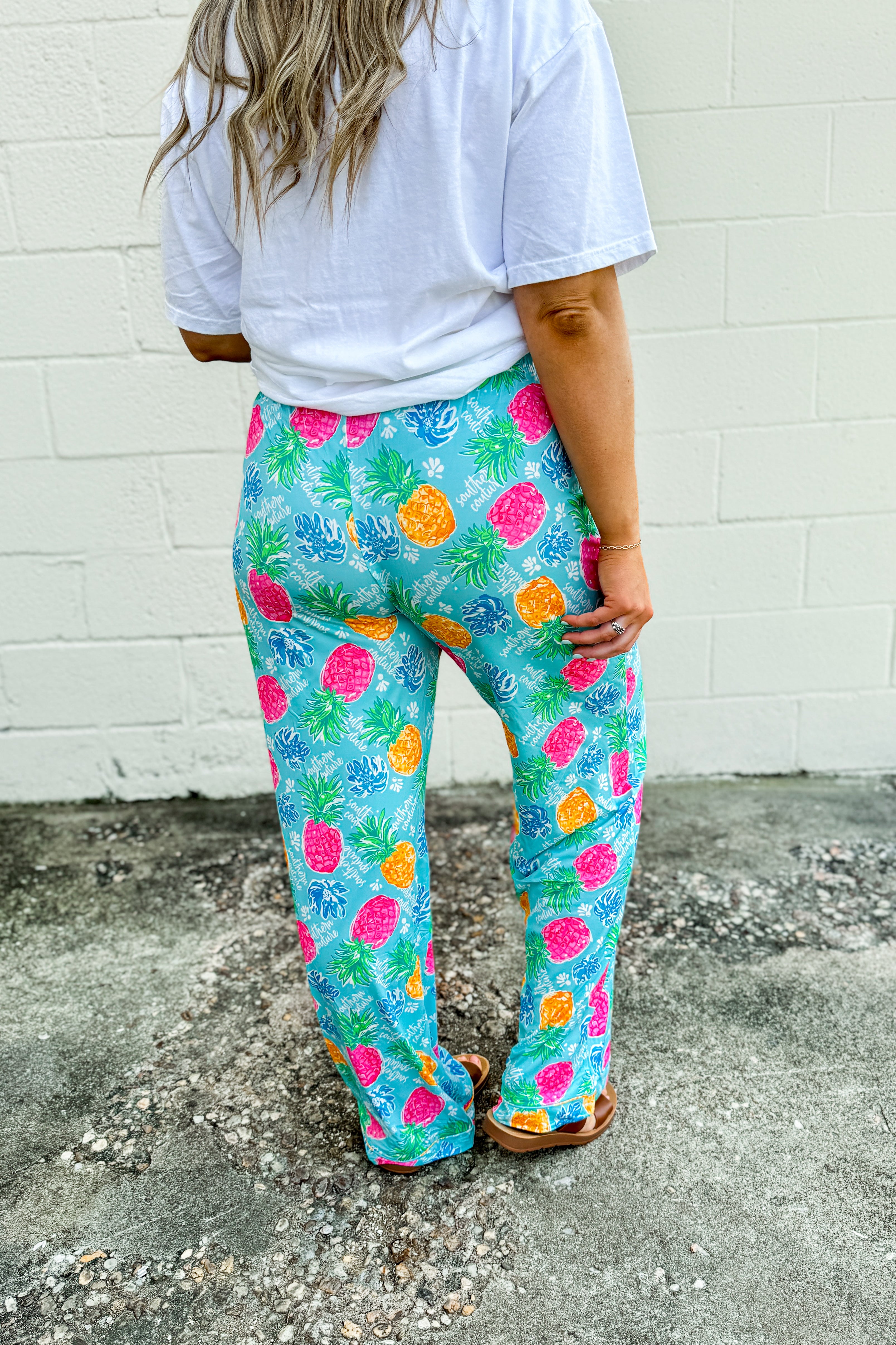 Tropical Pineapple Lounge Pants