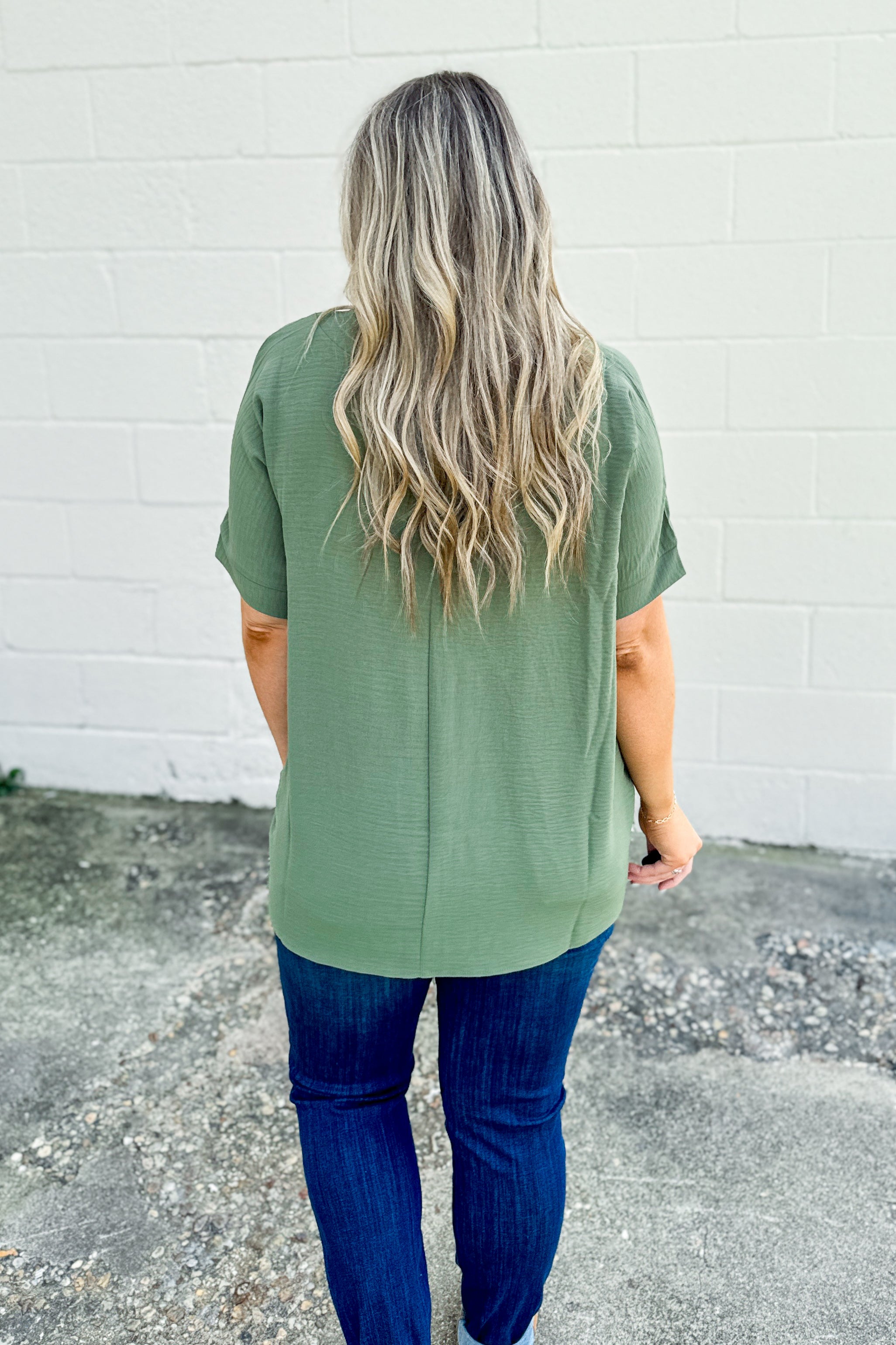 All You Need Airflow Top, Light Olive