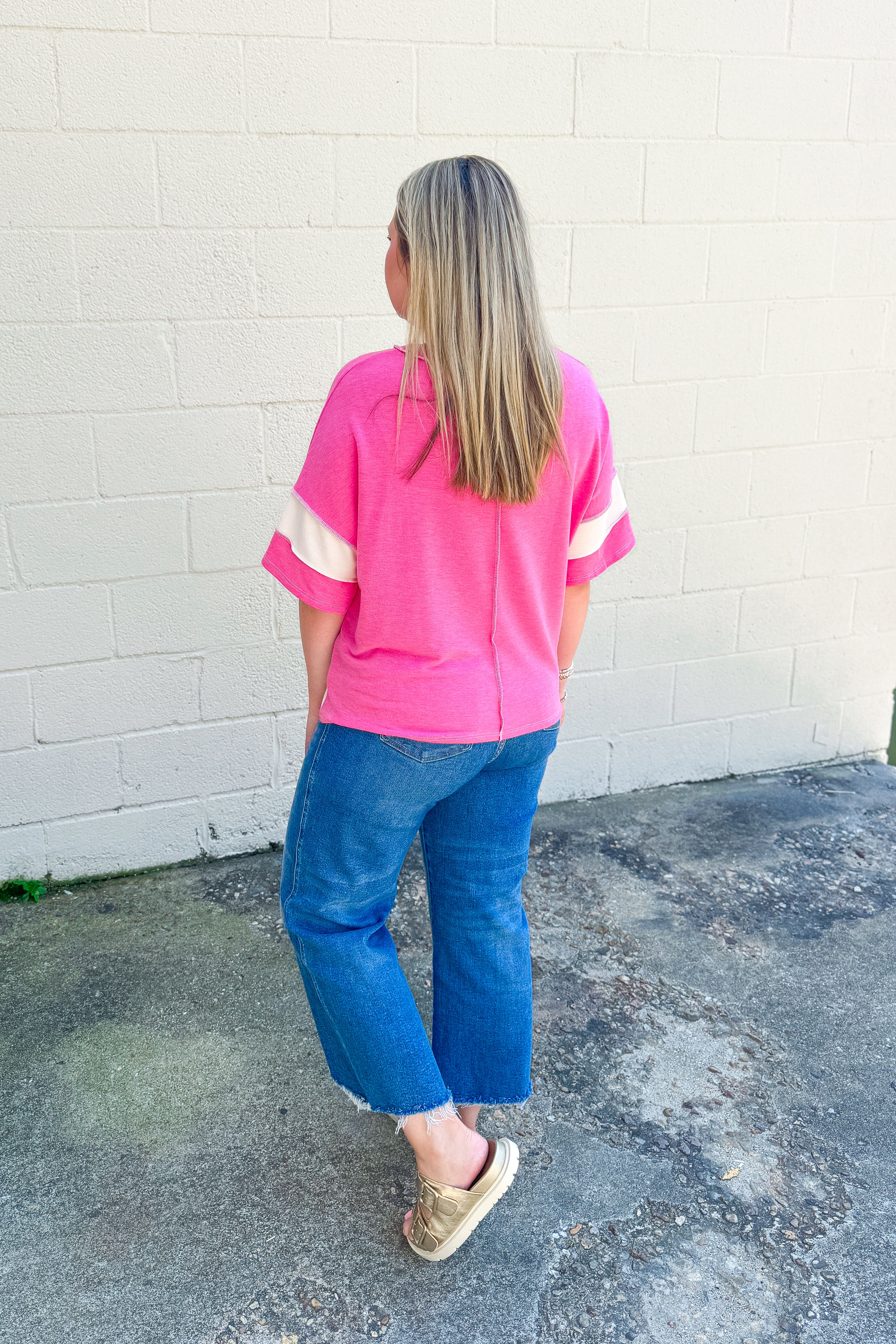 Block Party Babe Color Block Top