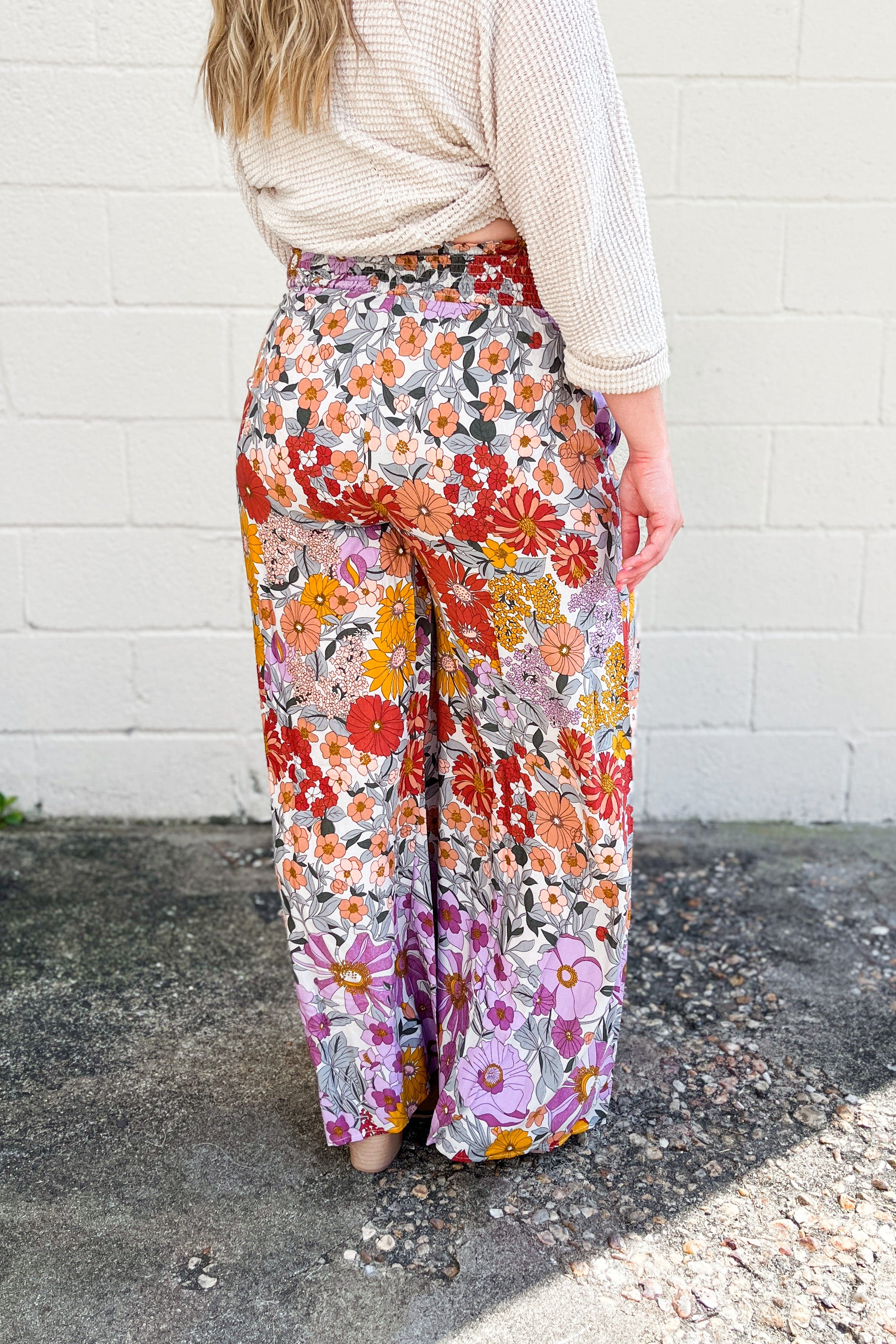 Making Statements Floral Pants