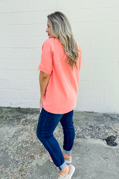 All You Need Airflow Top, Coral