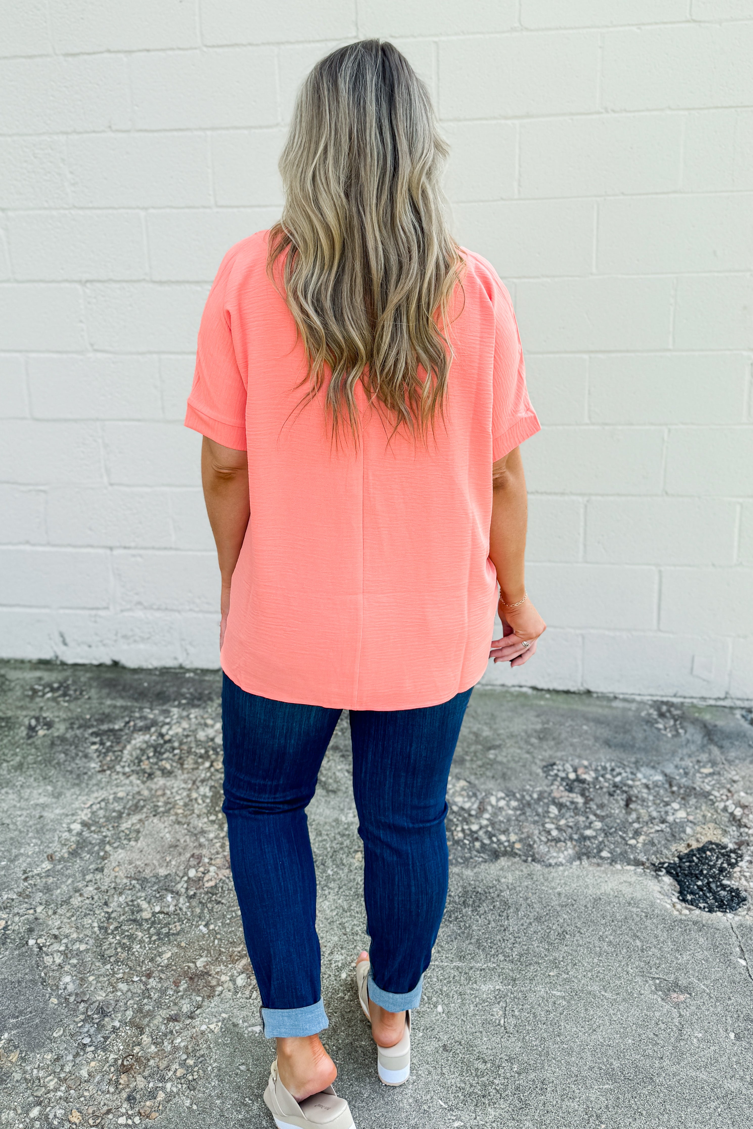 All You Need Airflow Top, Coral