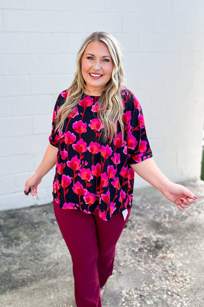 Bold Fields Floral Top
