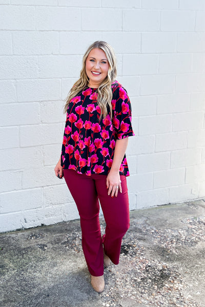 Bold Fields Floral Top