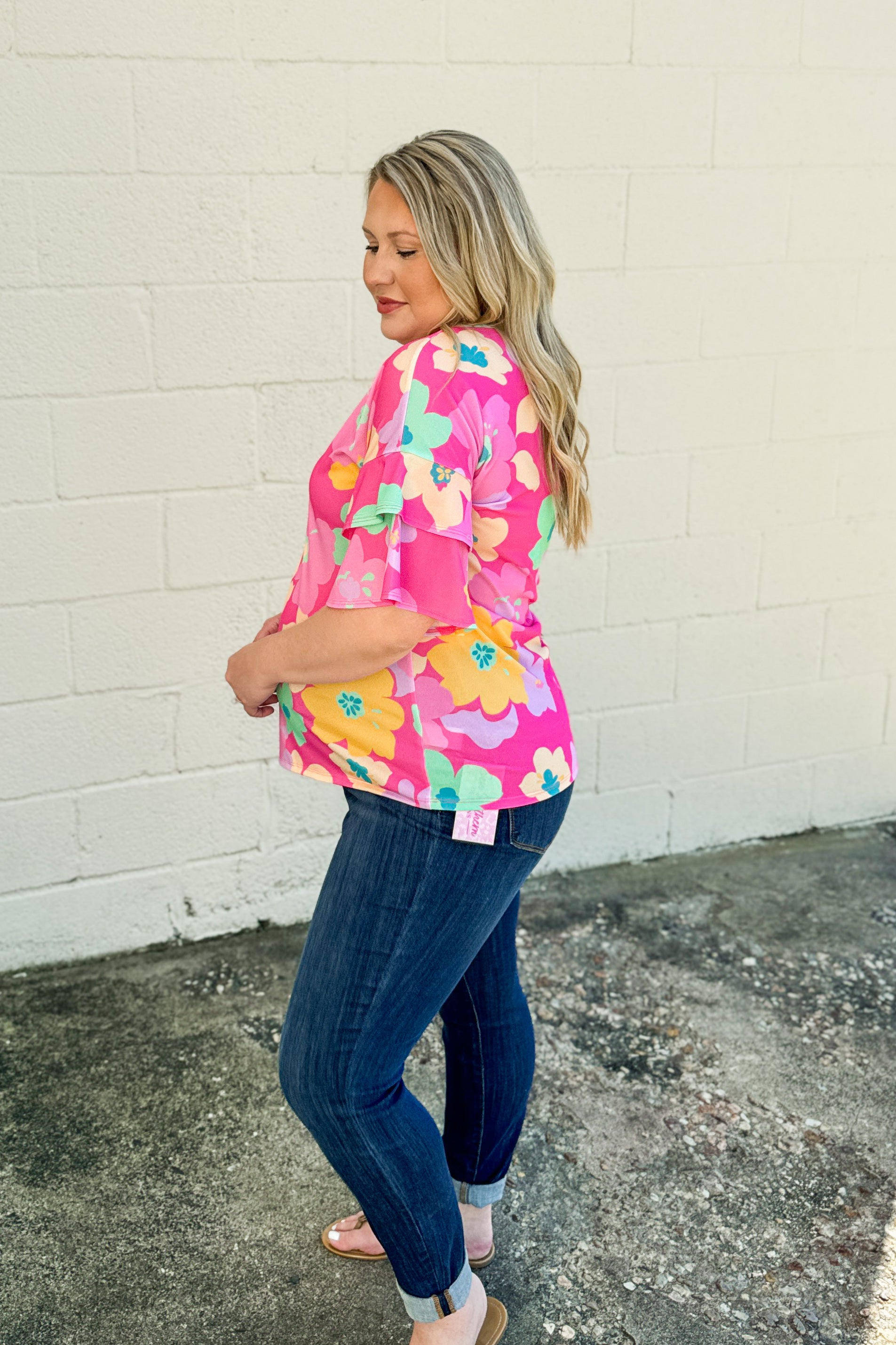 Fresh Beginnings Floral Top