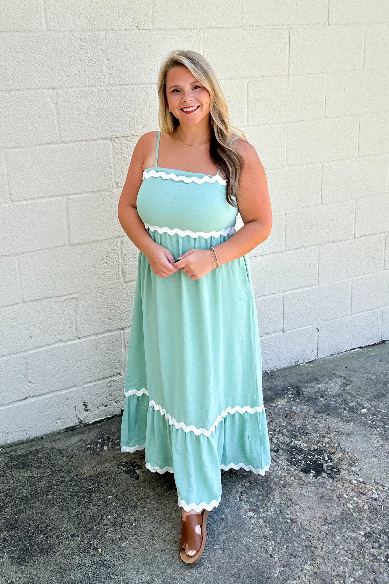 It's In The Details Maxi Dress, Sage