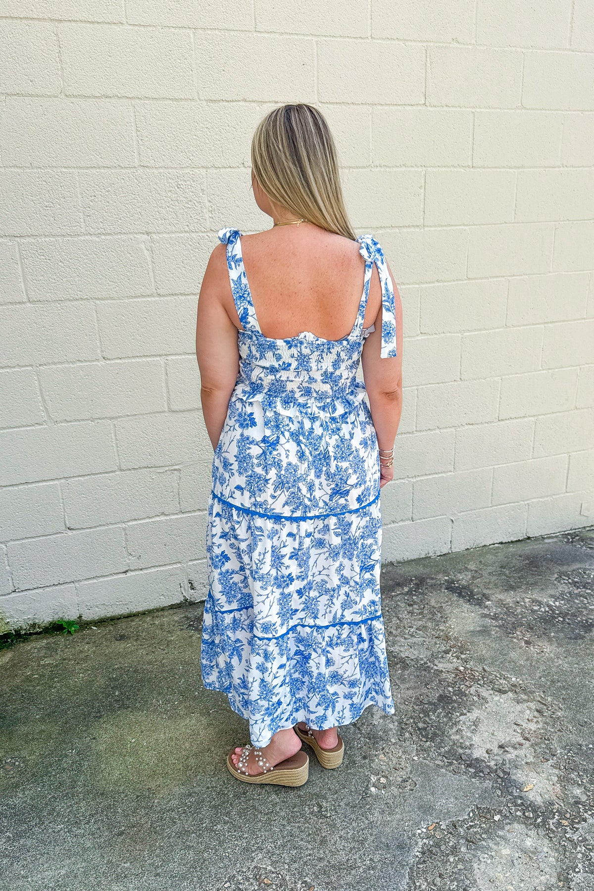 Tea & Ruffles Maxi Dress | Sew Southern Designs