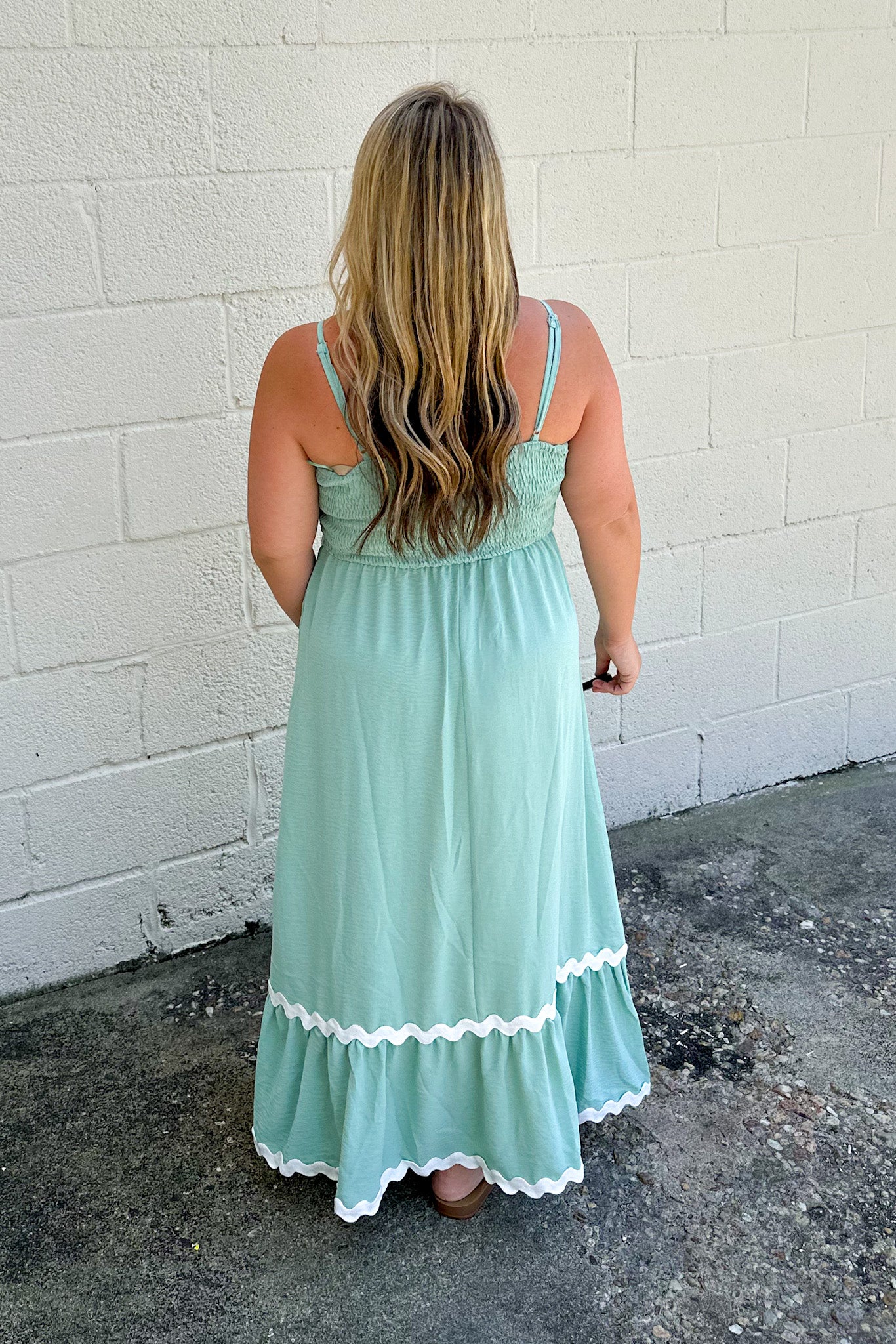 It's In The Details Maxi Dress, Sage