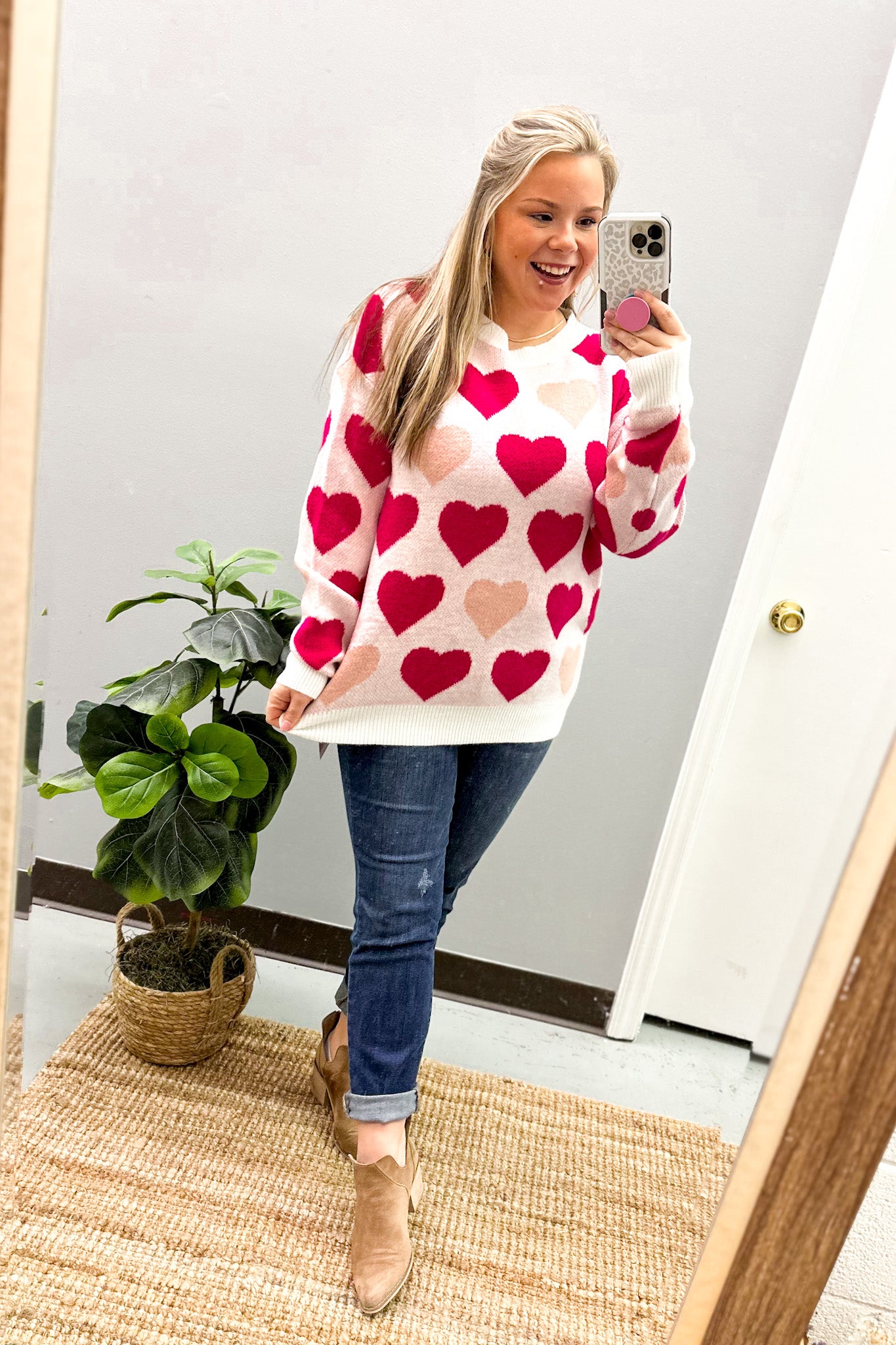 SALE | Oh My Hearts Sweater Top