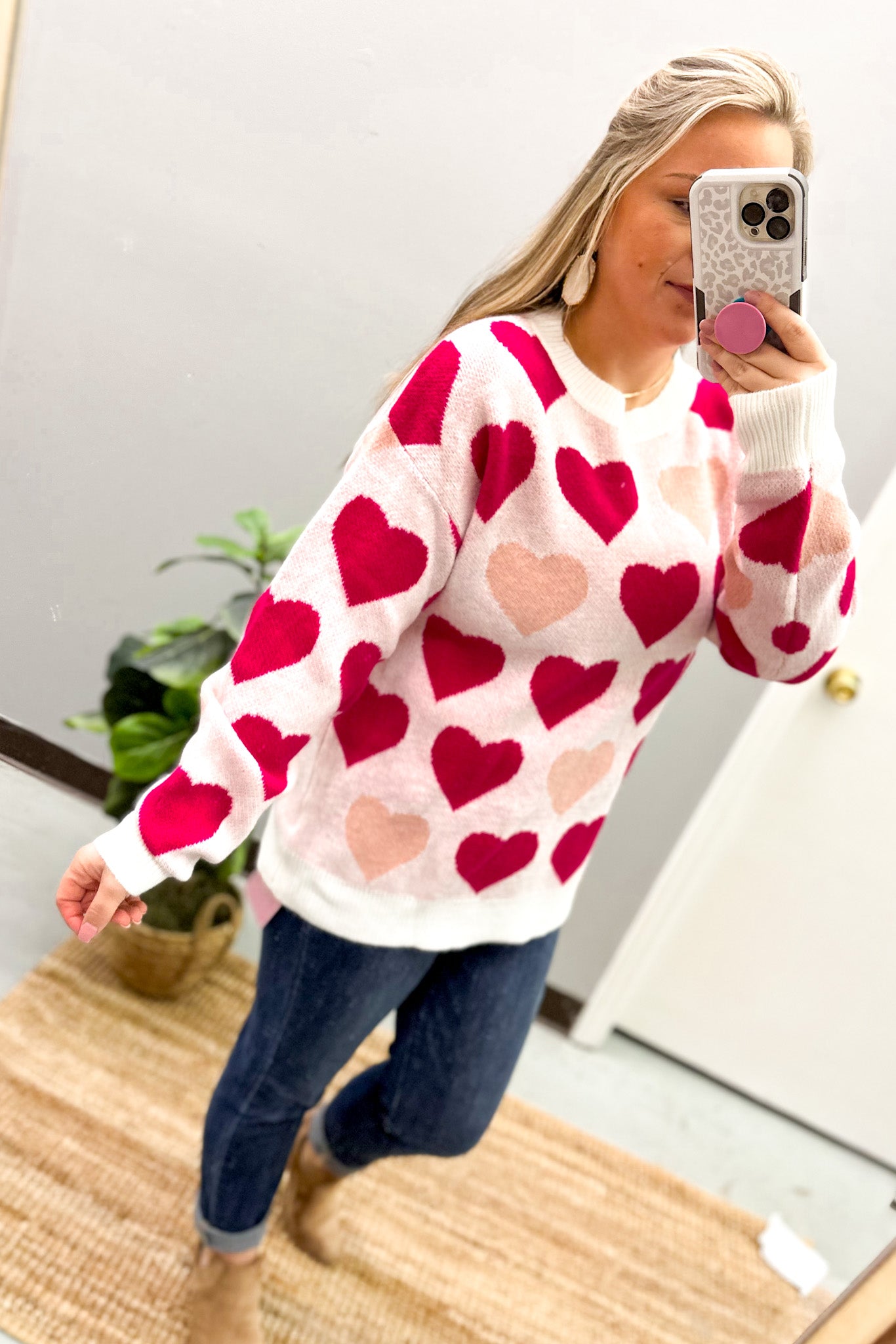 SALE | Oh My Hearts Sweater Top