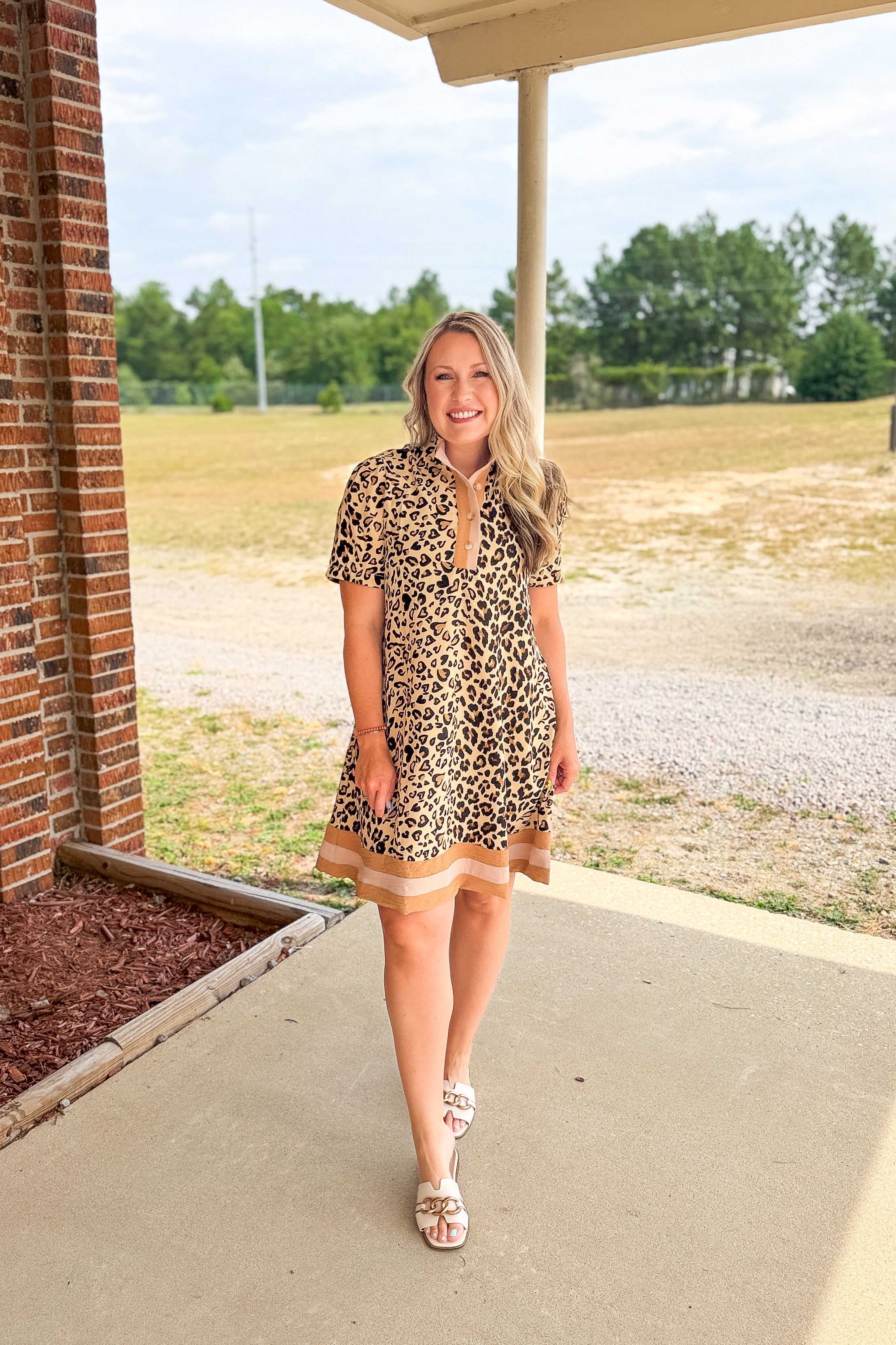 Wild Summer Leopard Dress