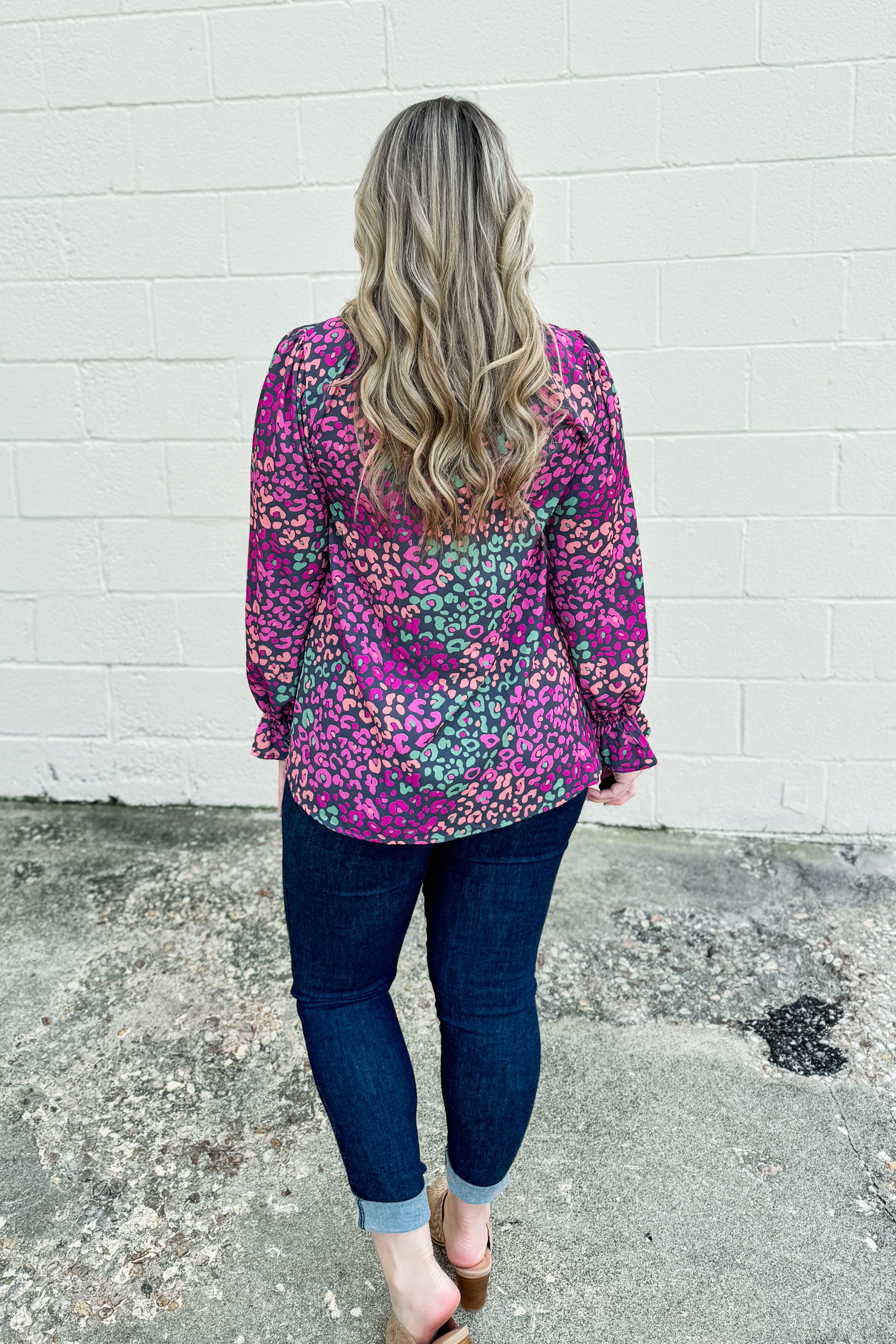 Wild Sass Leopard Print Top