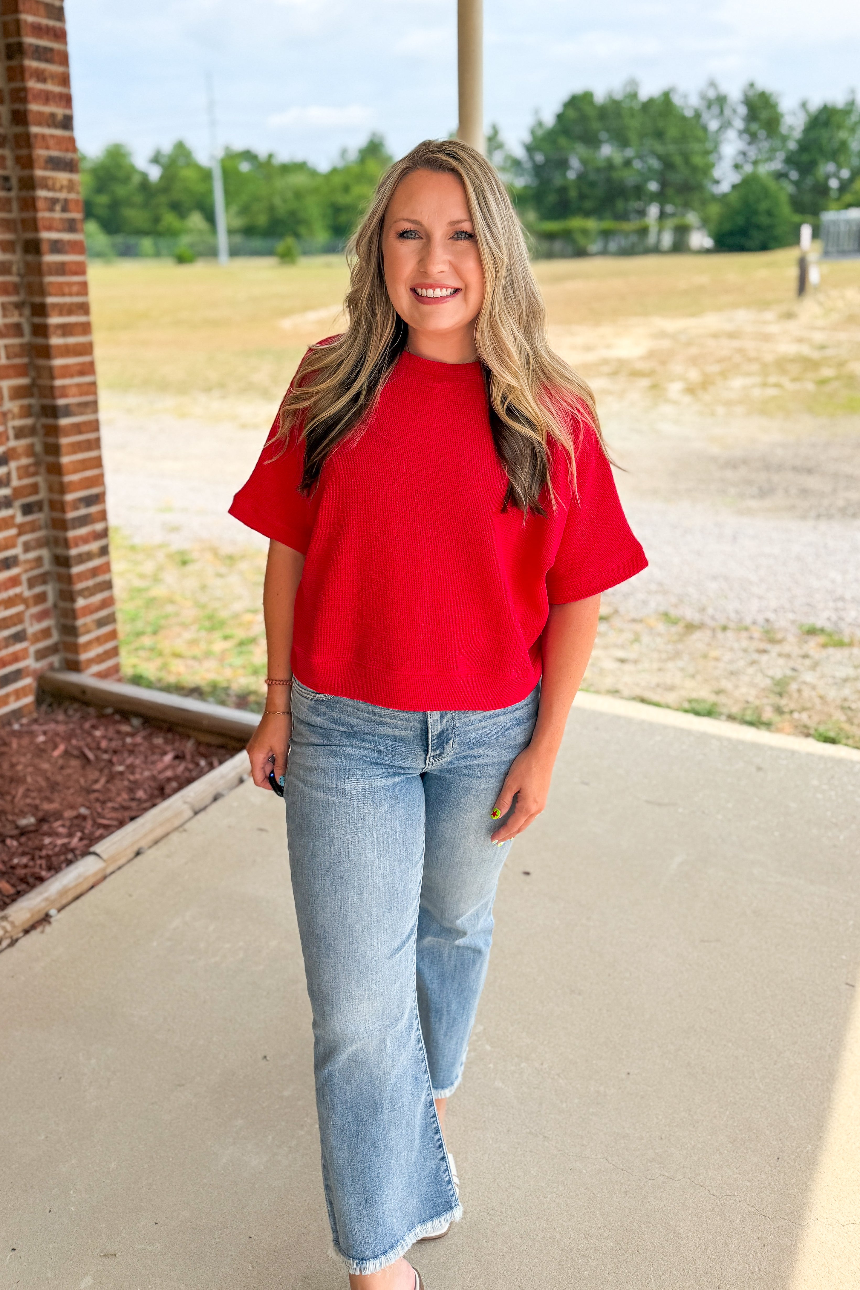 The Landry Top, Red