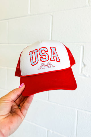 USA Bow Foam Trucker Hat