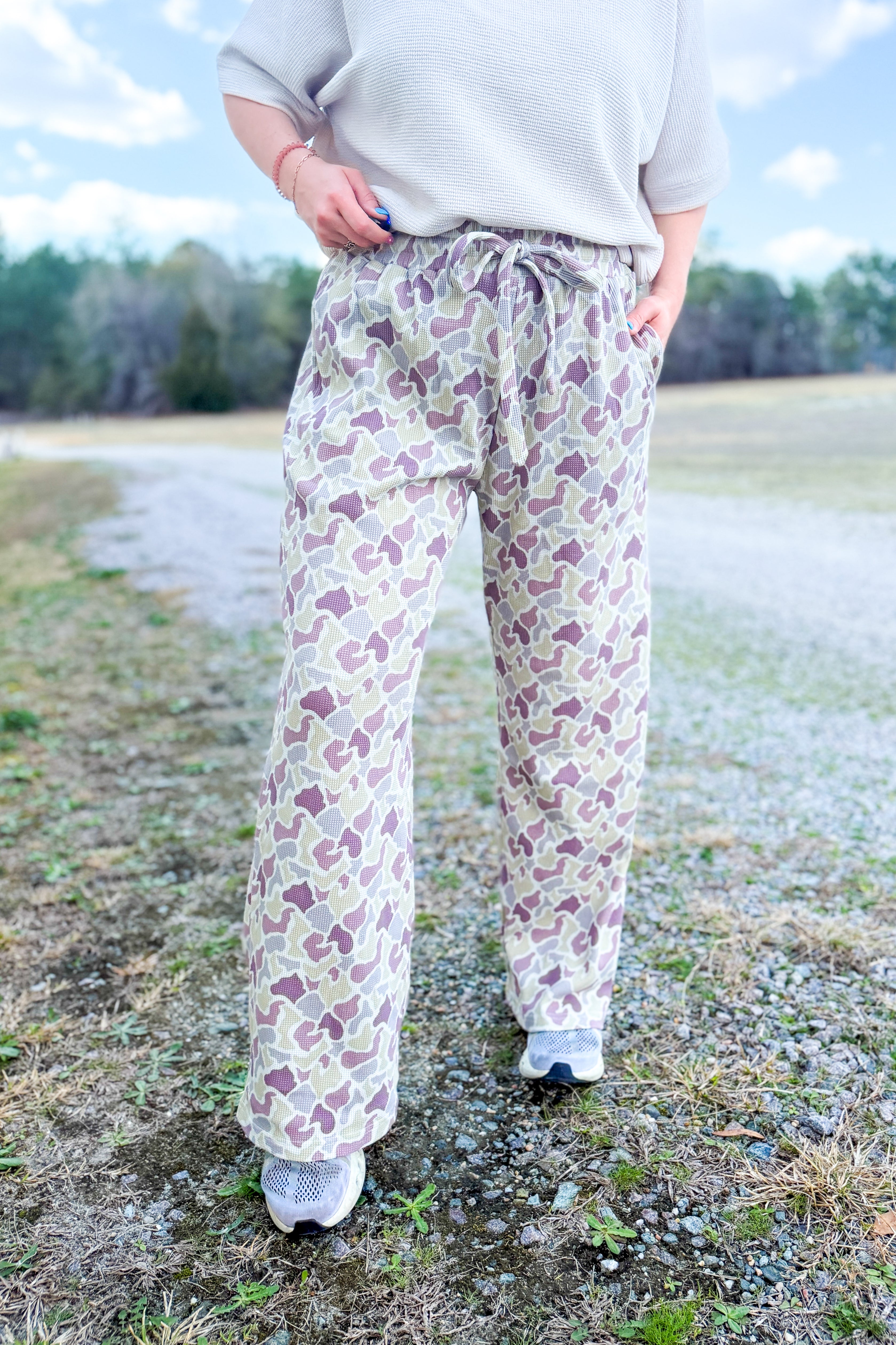 Lulu Mac Camo Waffle Pants