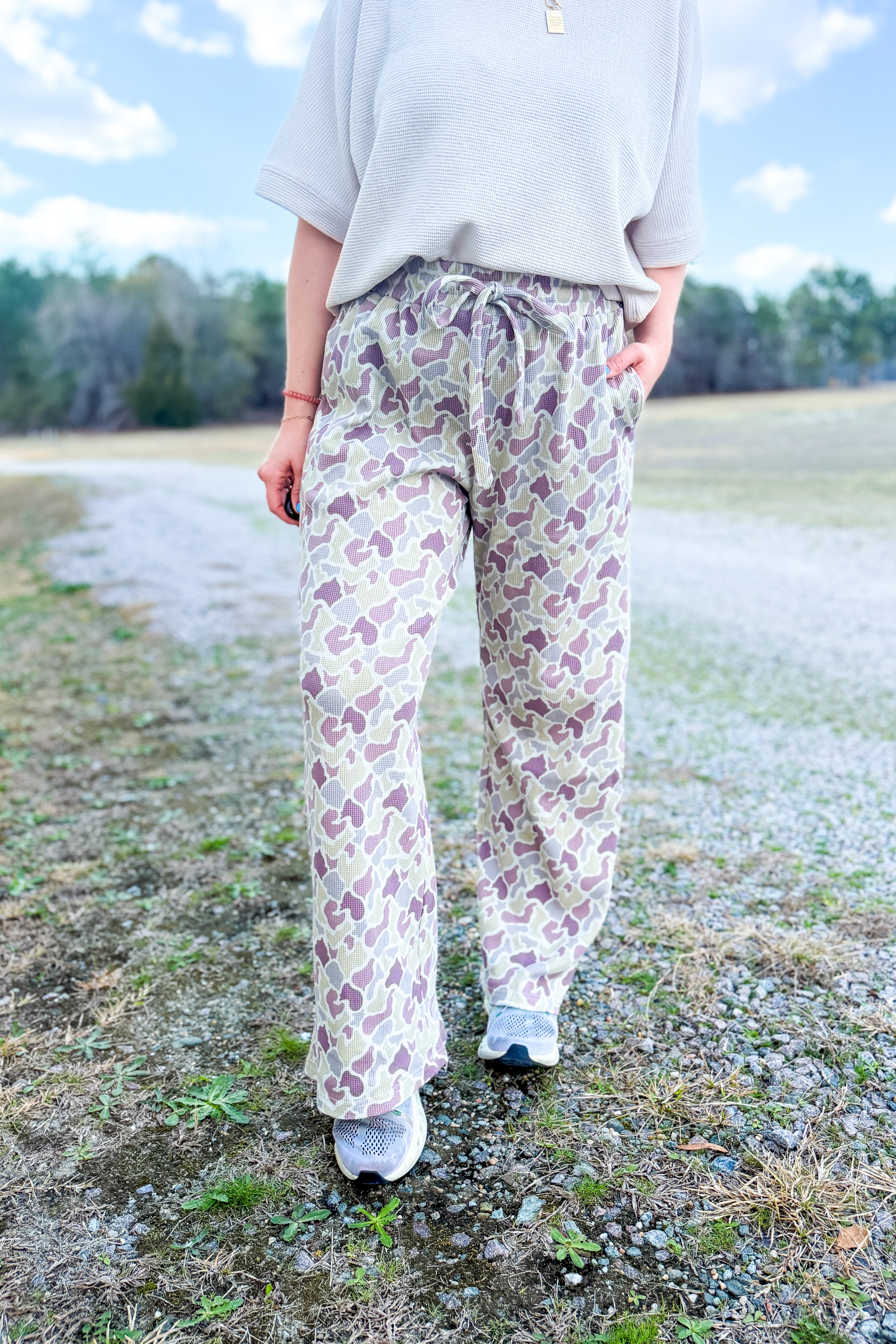 Lulu Mac Camo Waffle Pants