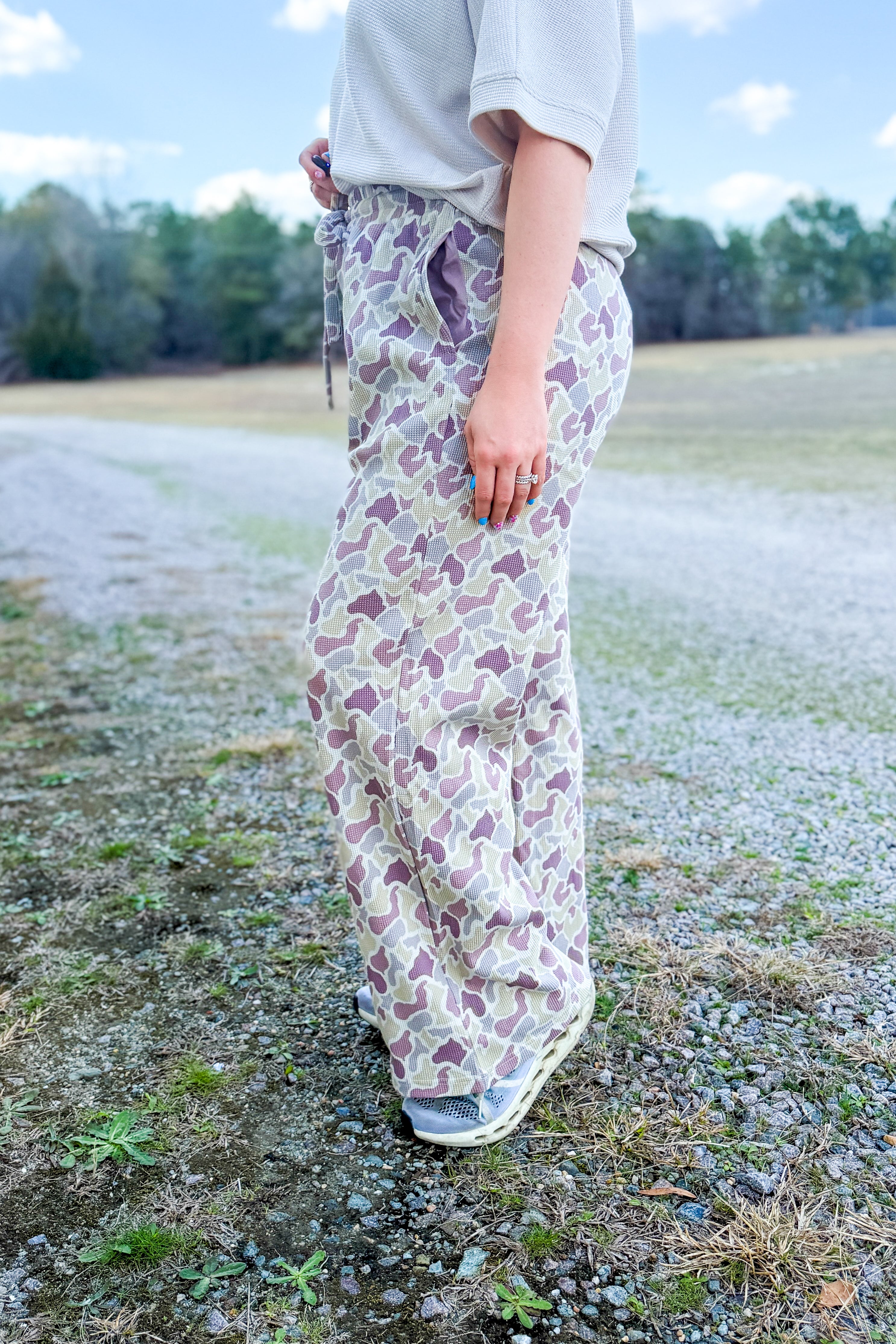 Lulu Mac Camo Waffle Pants