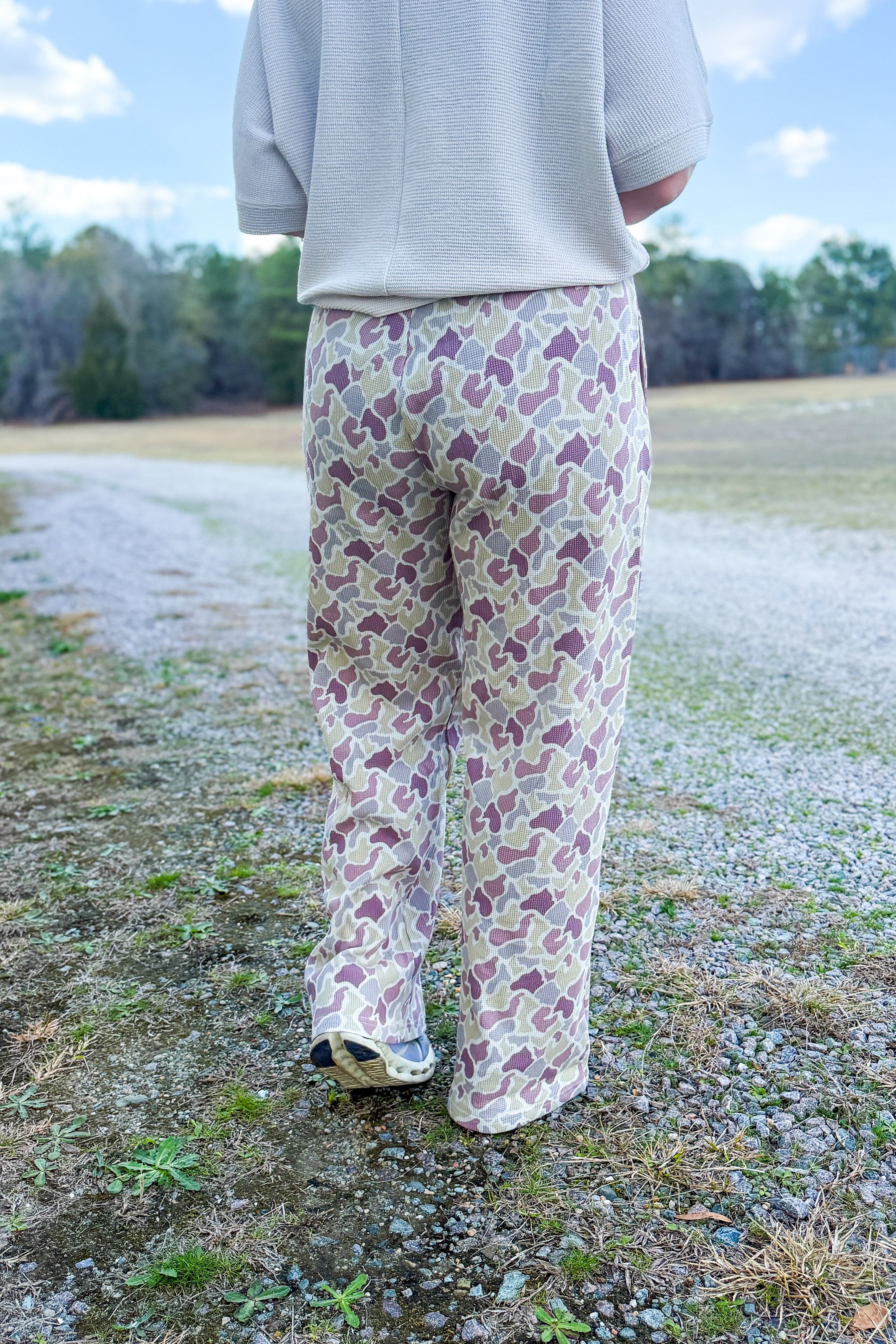 Lulu Mac Camo Waffle Pants