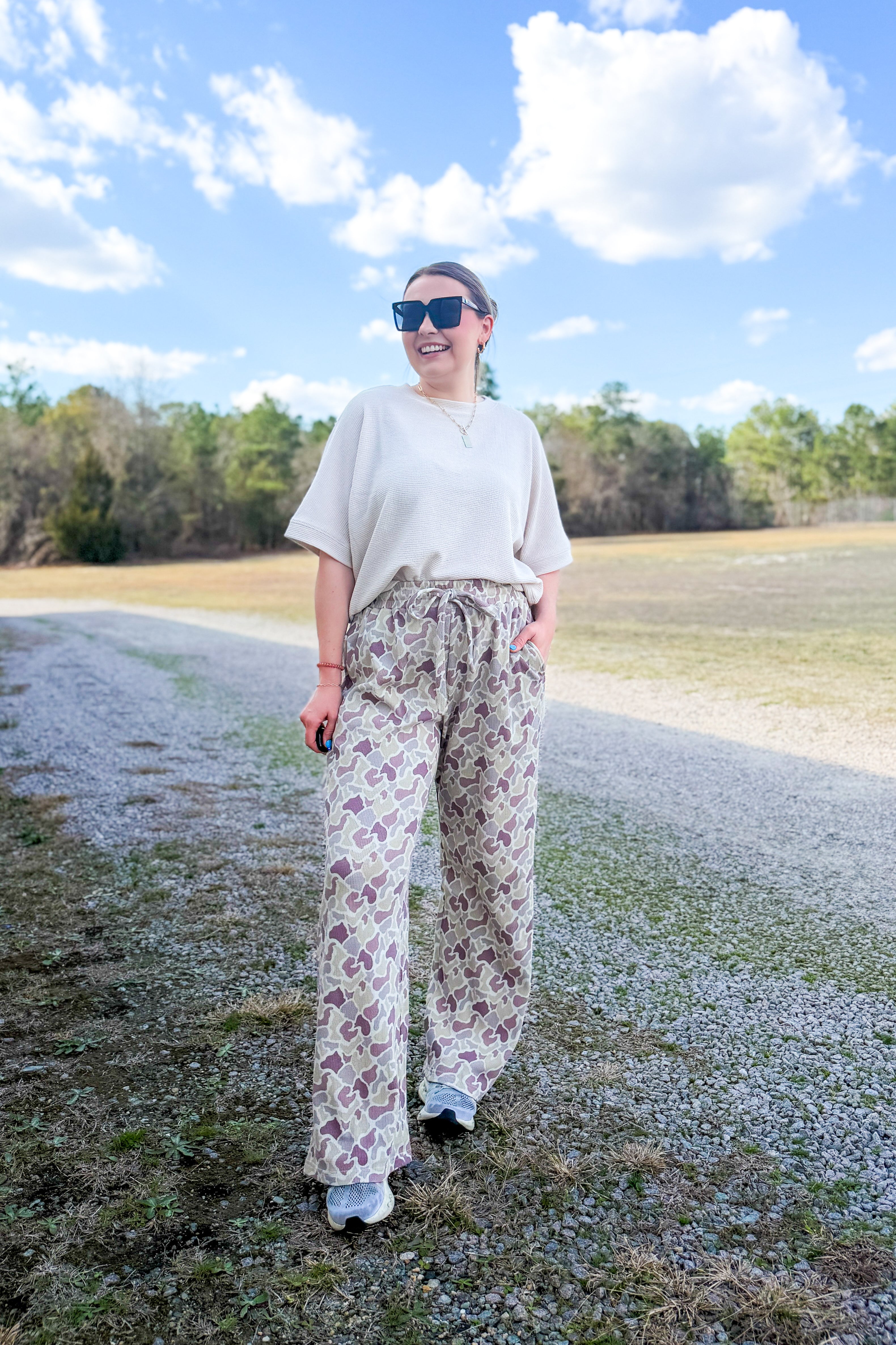 Lulu Mac Camo Waffle Pants