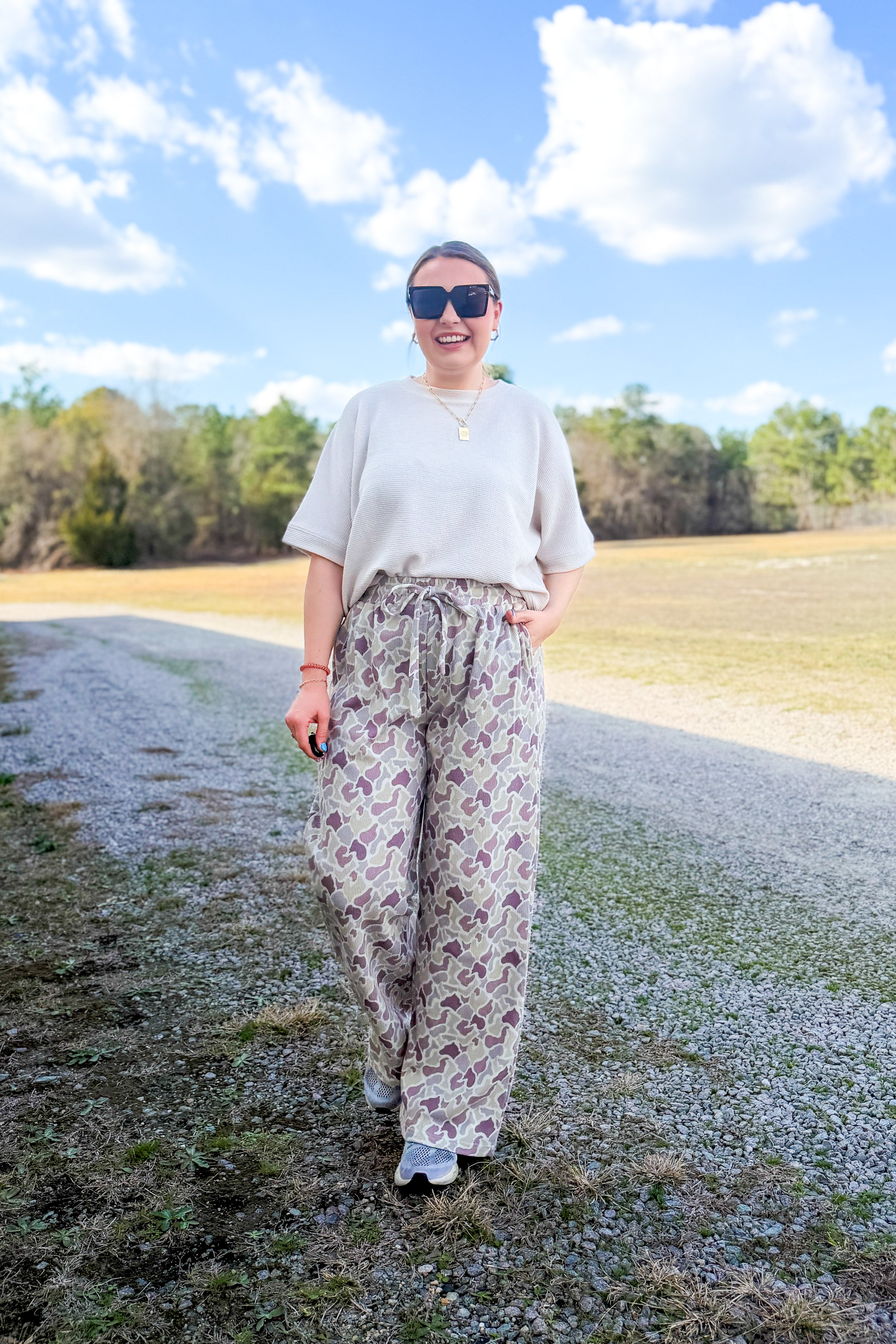 Lulu Mac Camo Waffle Pants