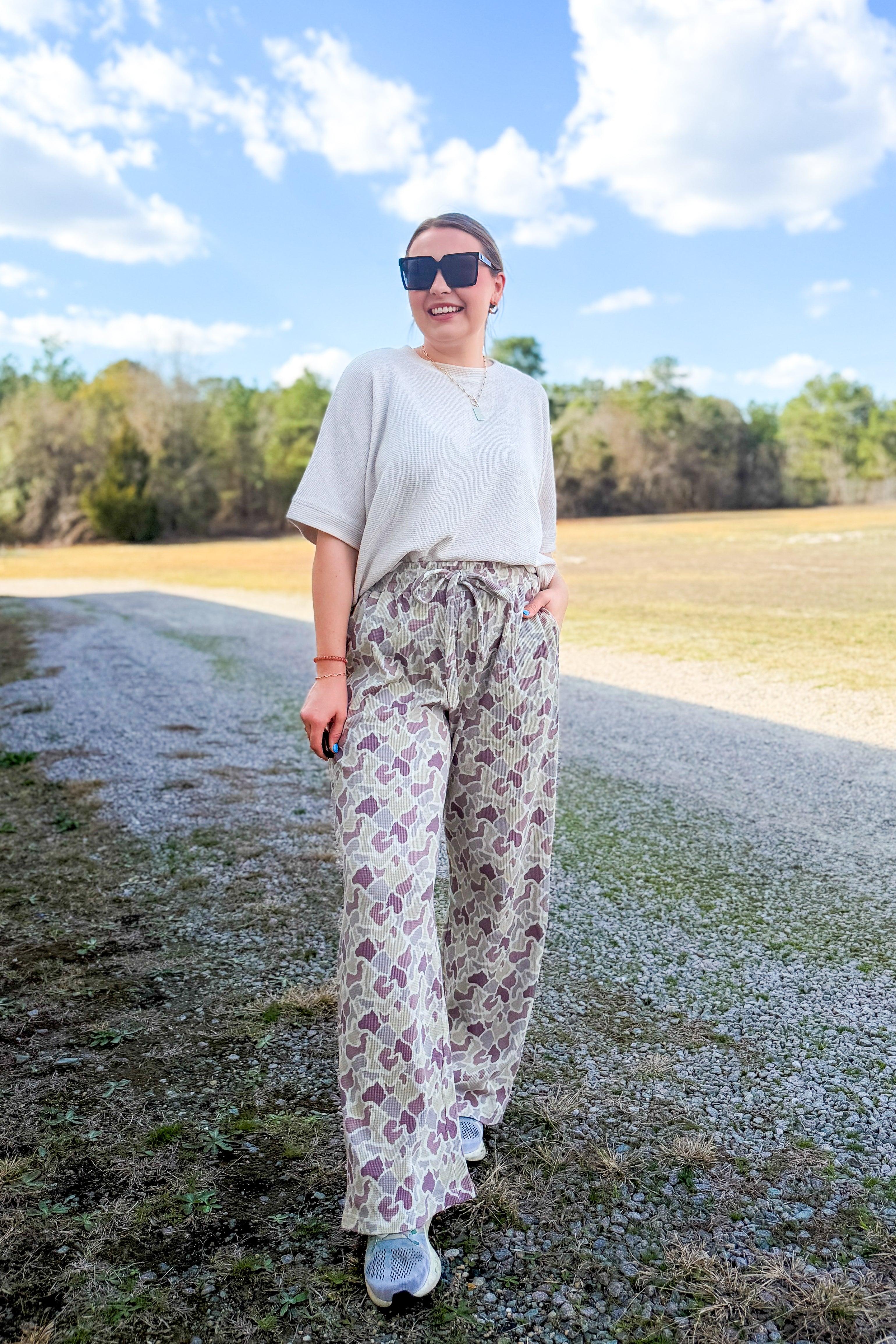 Lulu Mac Camo Waffle Pants