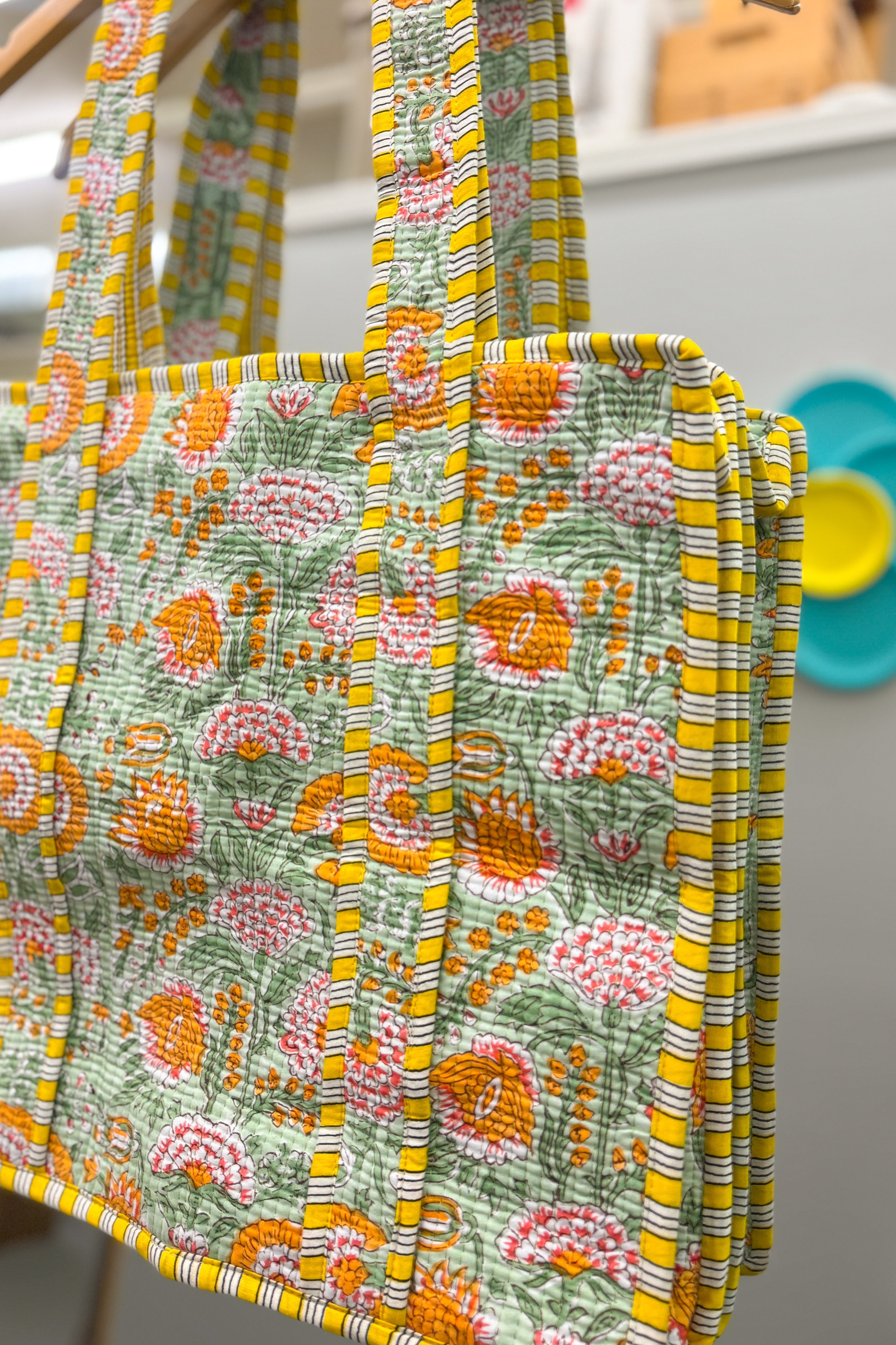 Meadow Floral Tote Bag