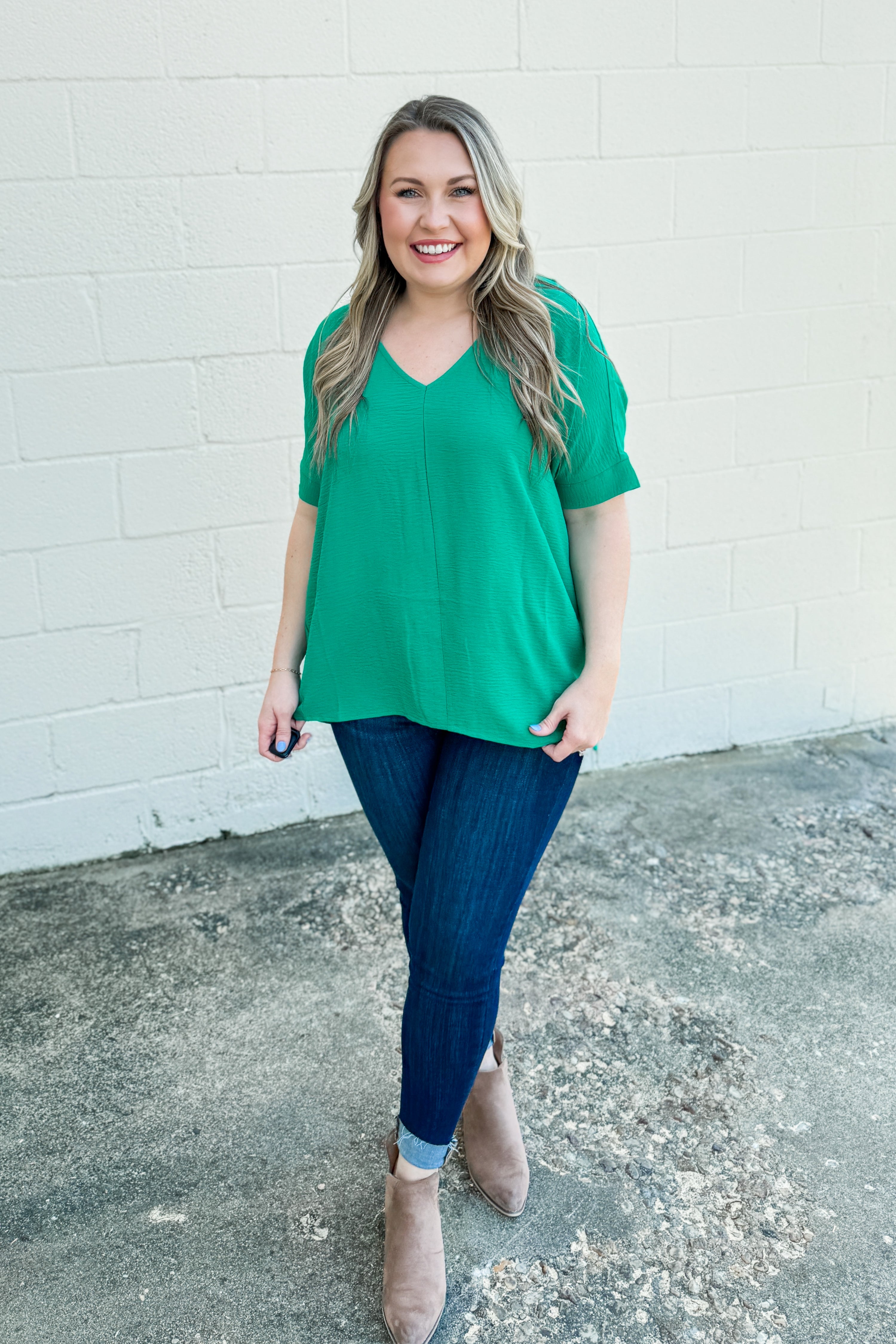 All You Need Airflow Top, Kelly Green