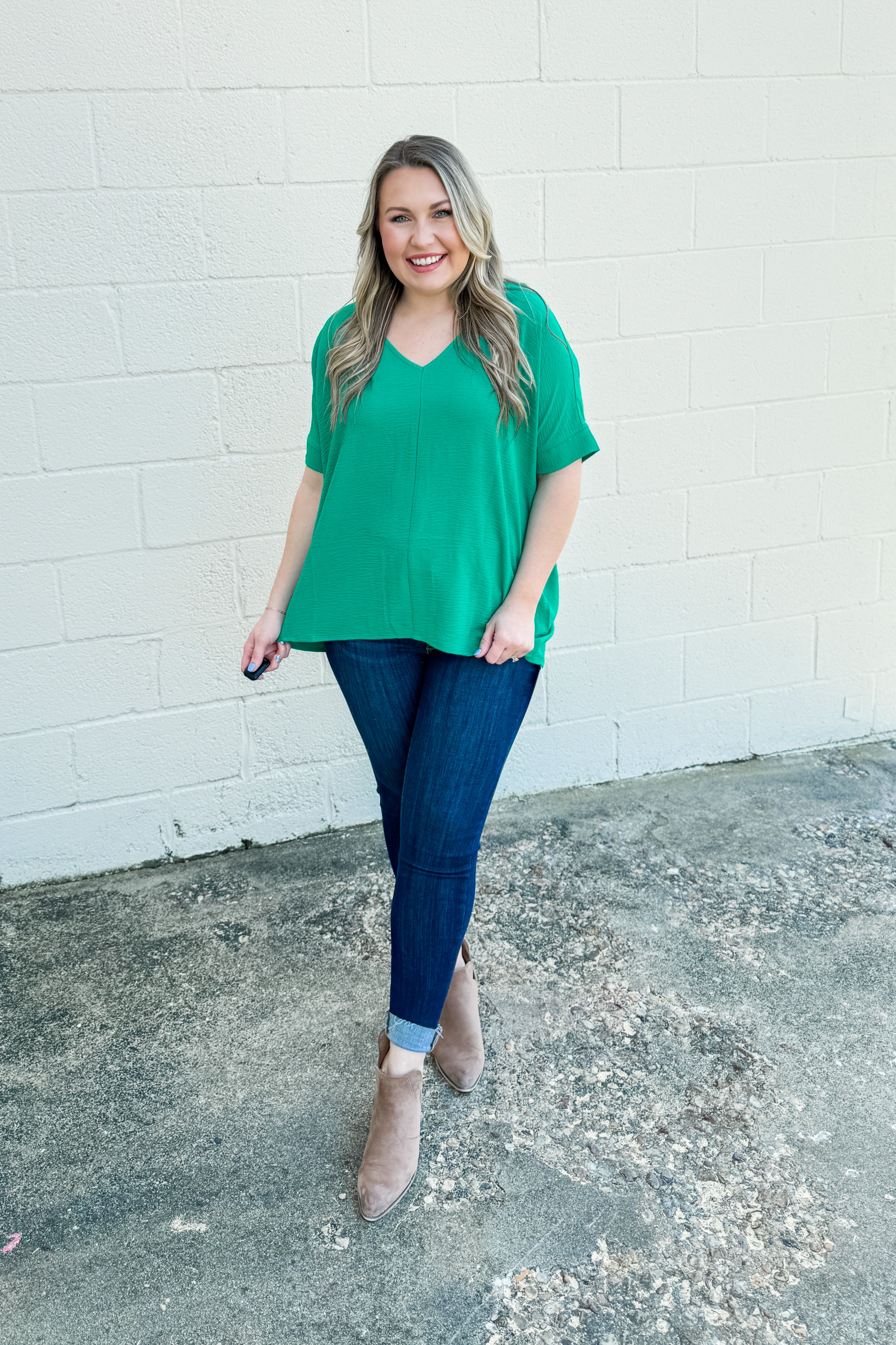 All You Need Airflow Top, Kelly Green