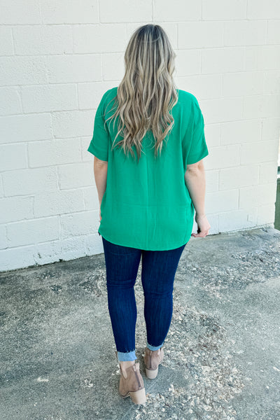 All You Need Airflow Top, Kelly Green