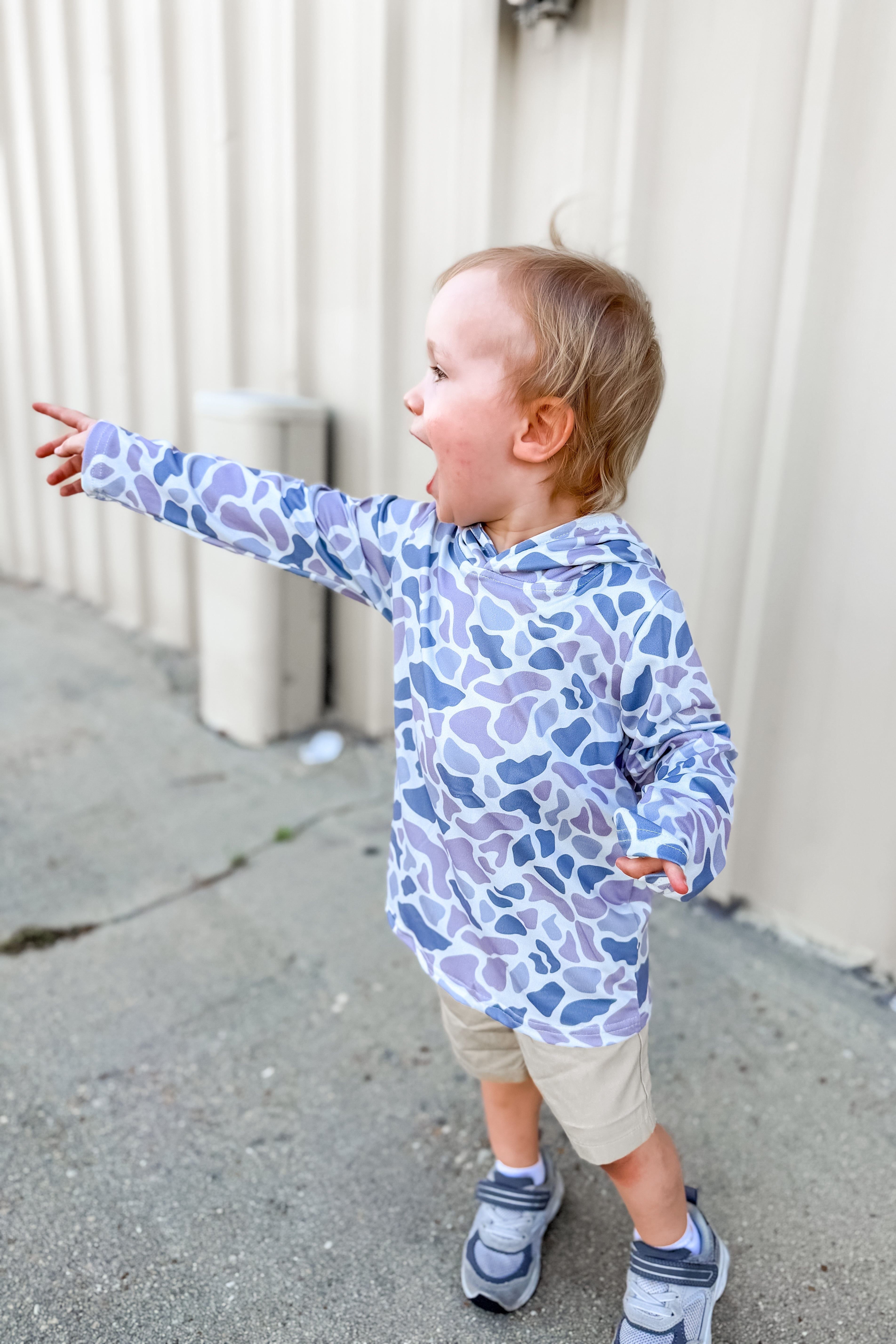 Baby/Toddler Camo Hoodie Top
