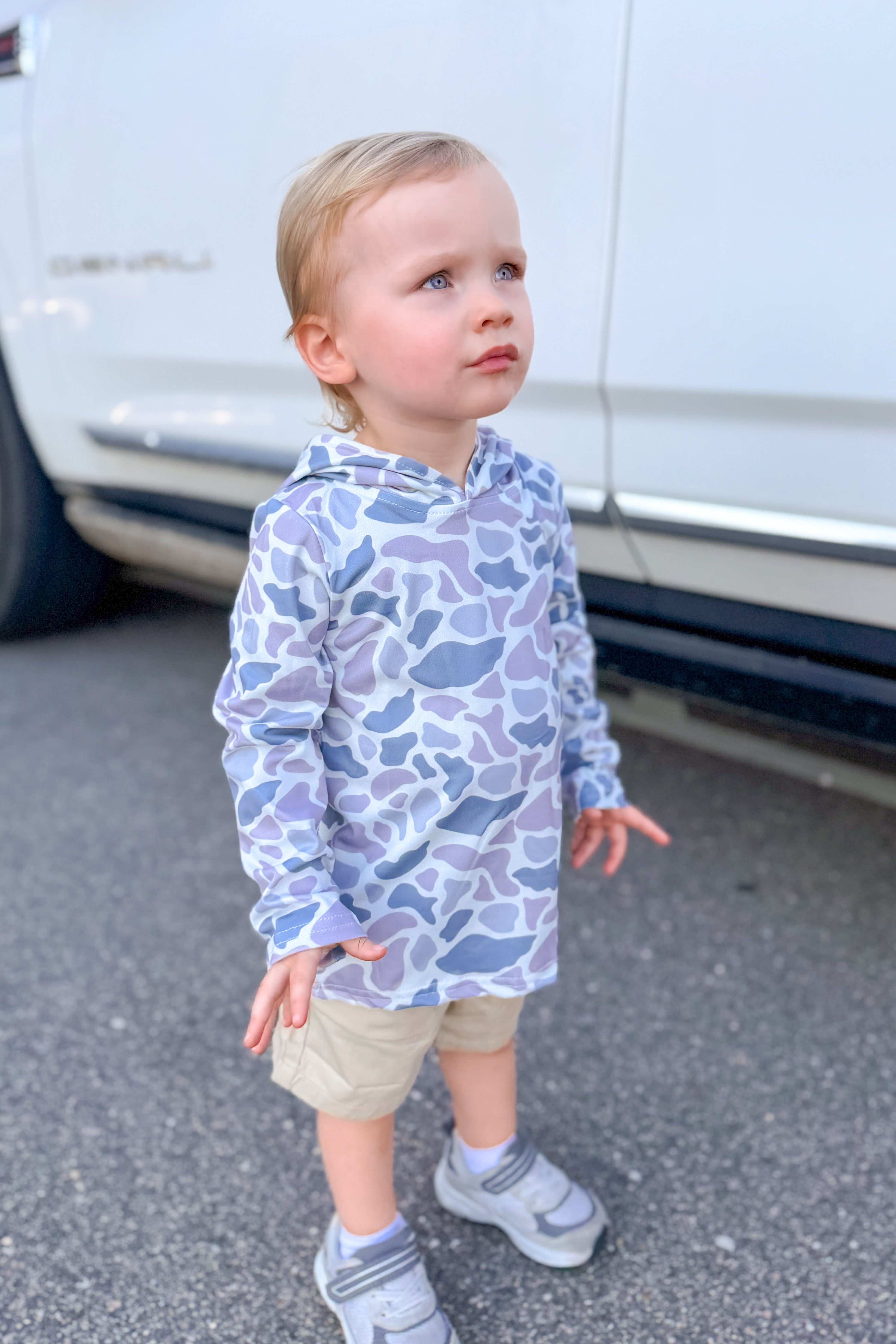 Baby/Toddler Camo Hoodie Top