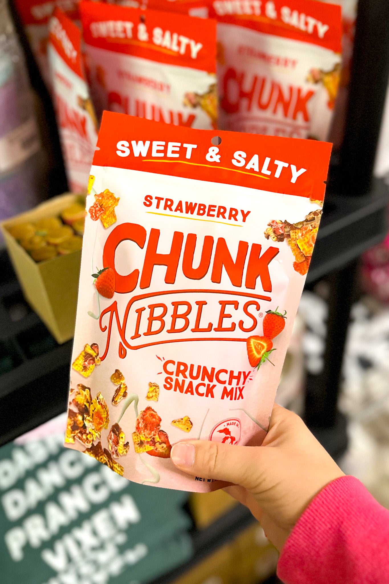 Strawberry Chunk Nibbles