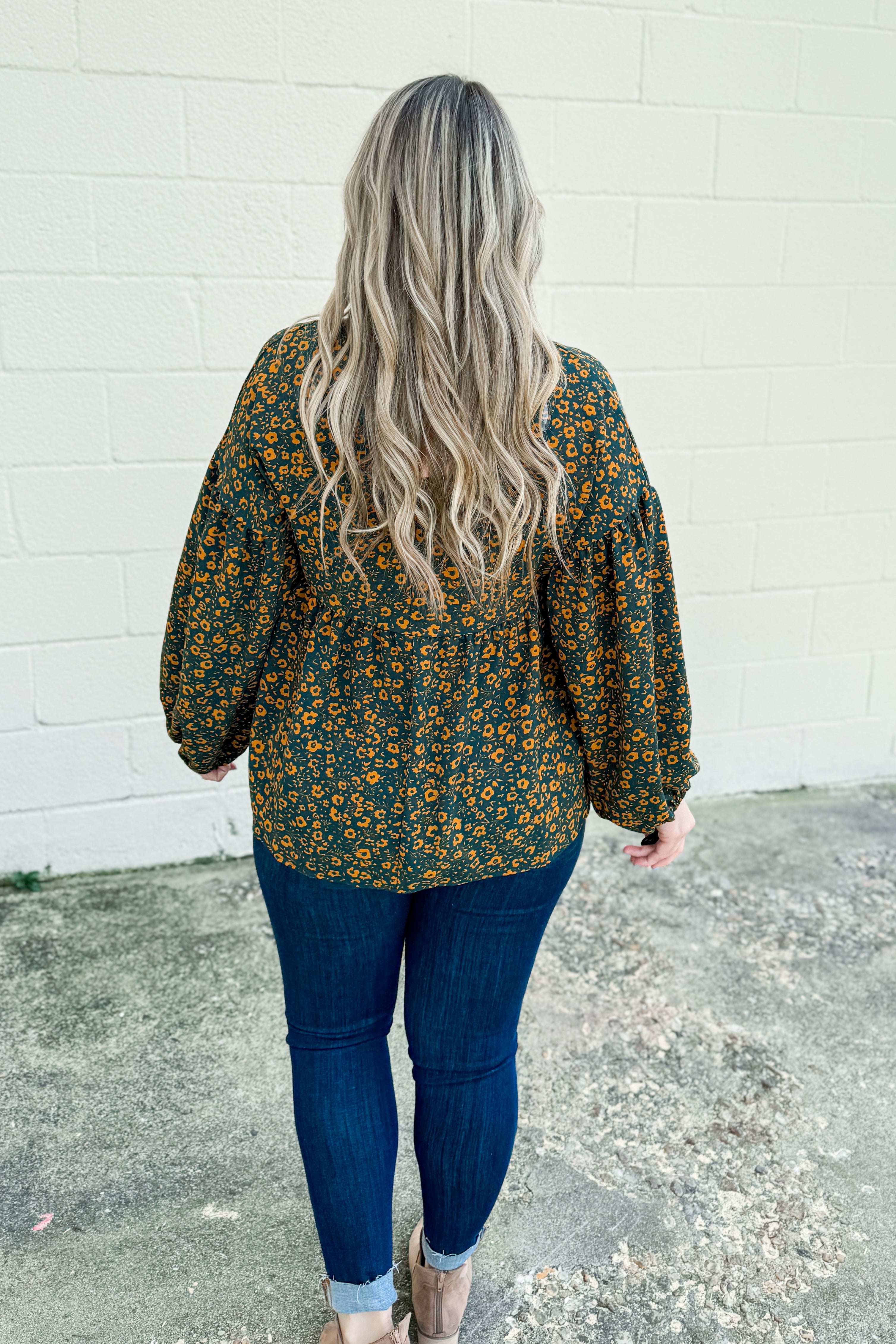 Where You Belong Floral Top