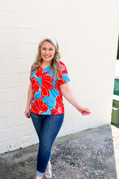 Living Boldly Floral Top
