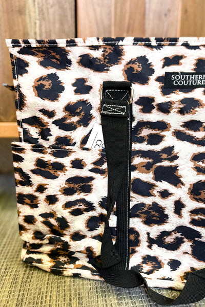 Leopard Pocket Tote Bag