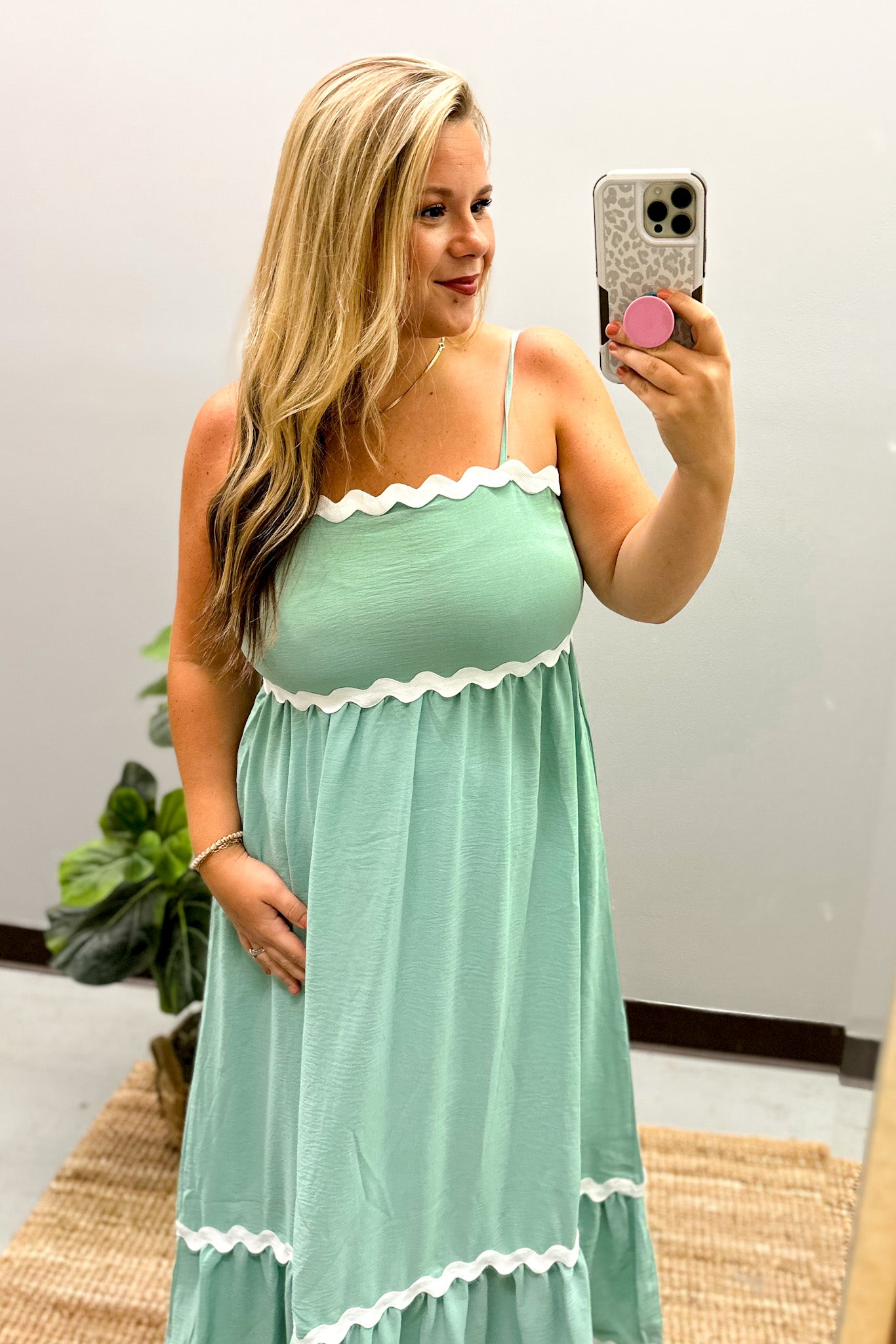 It's In The Details Maxi Dress, Sage