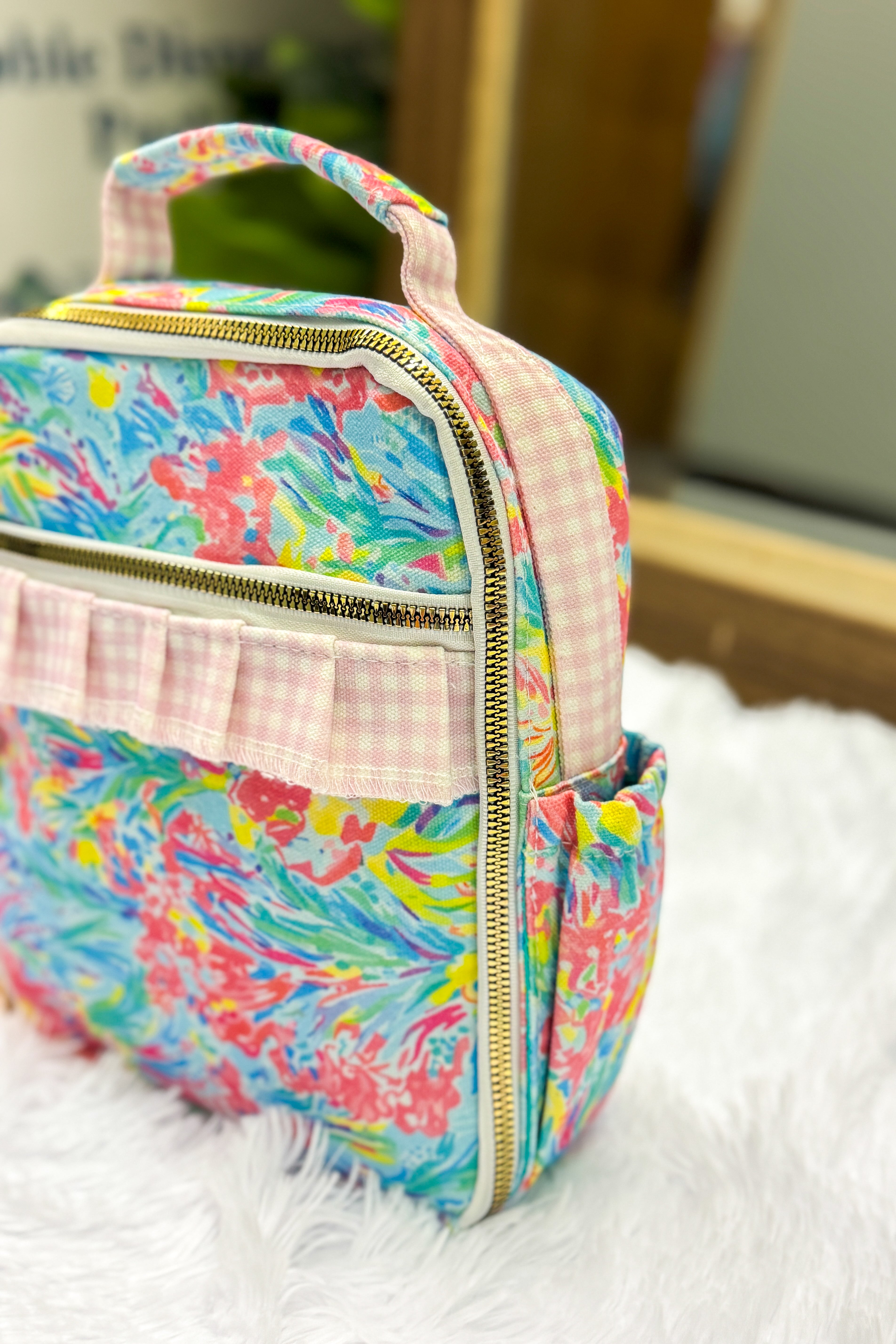 Colorful Lunch Tote Bag