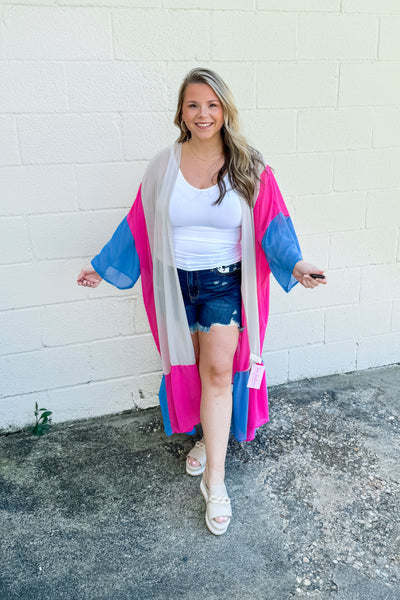 So Easy To Love Sheer Duster Cardigan