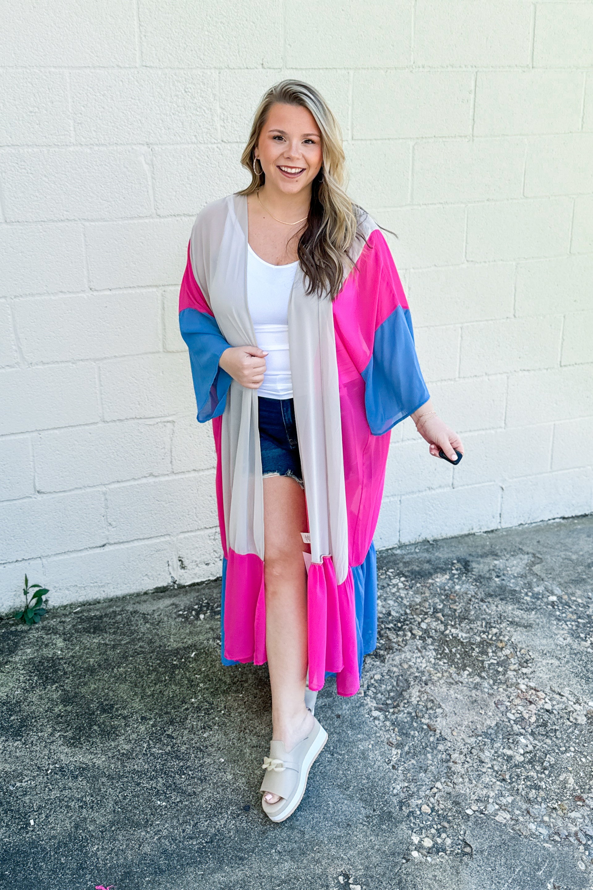 So Easy To Love Sheer Duster Cardigan