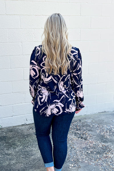 Back To Your Floral Print Top