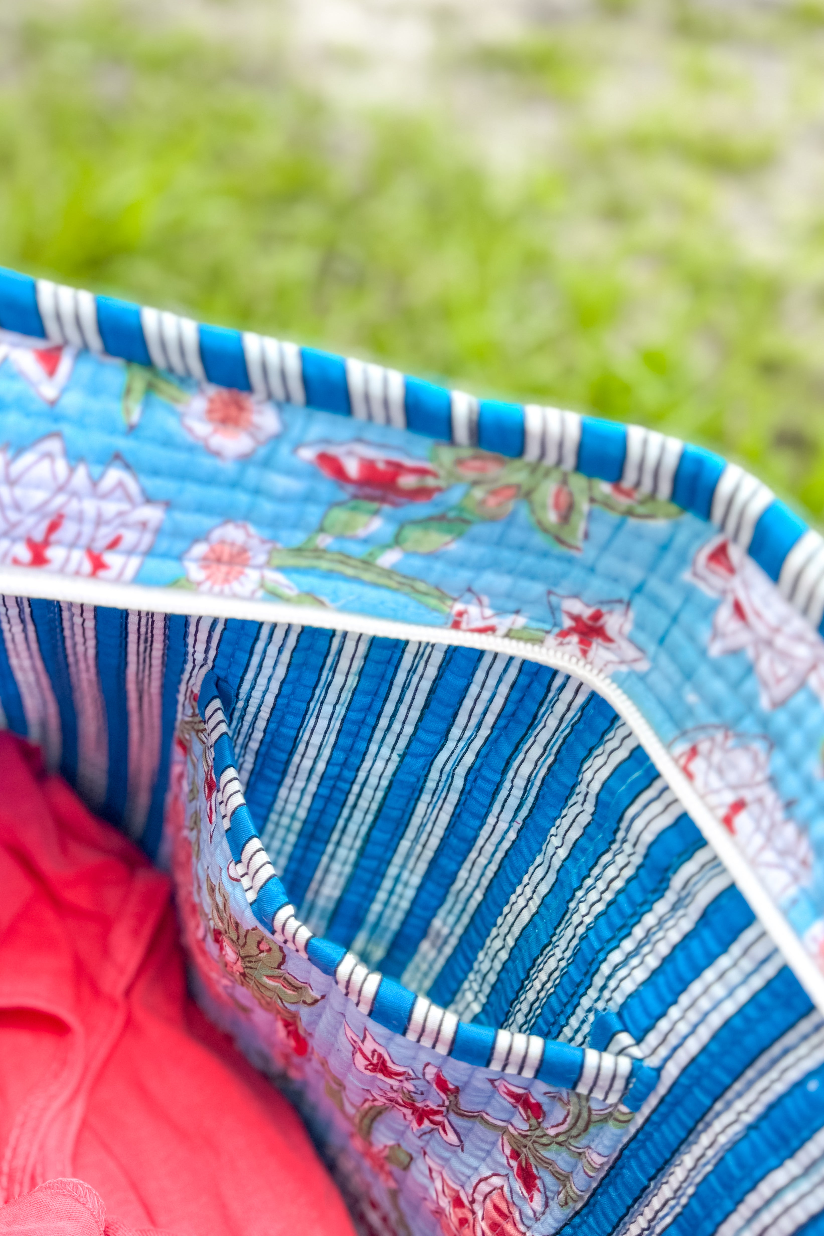 Maxine Floral Tote Bag