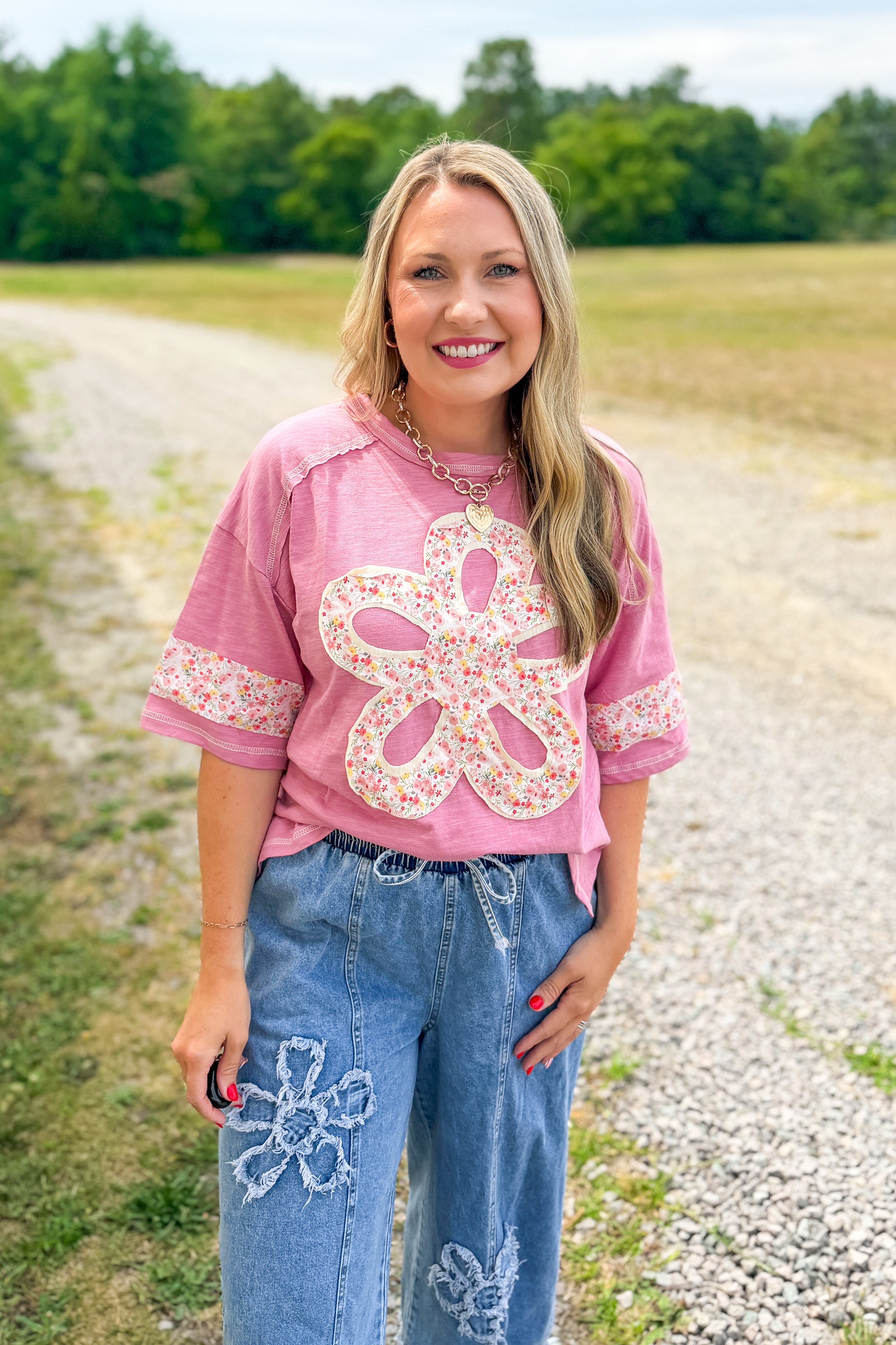Petals & Grace Top