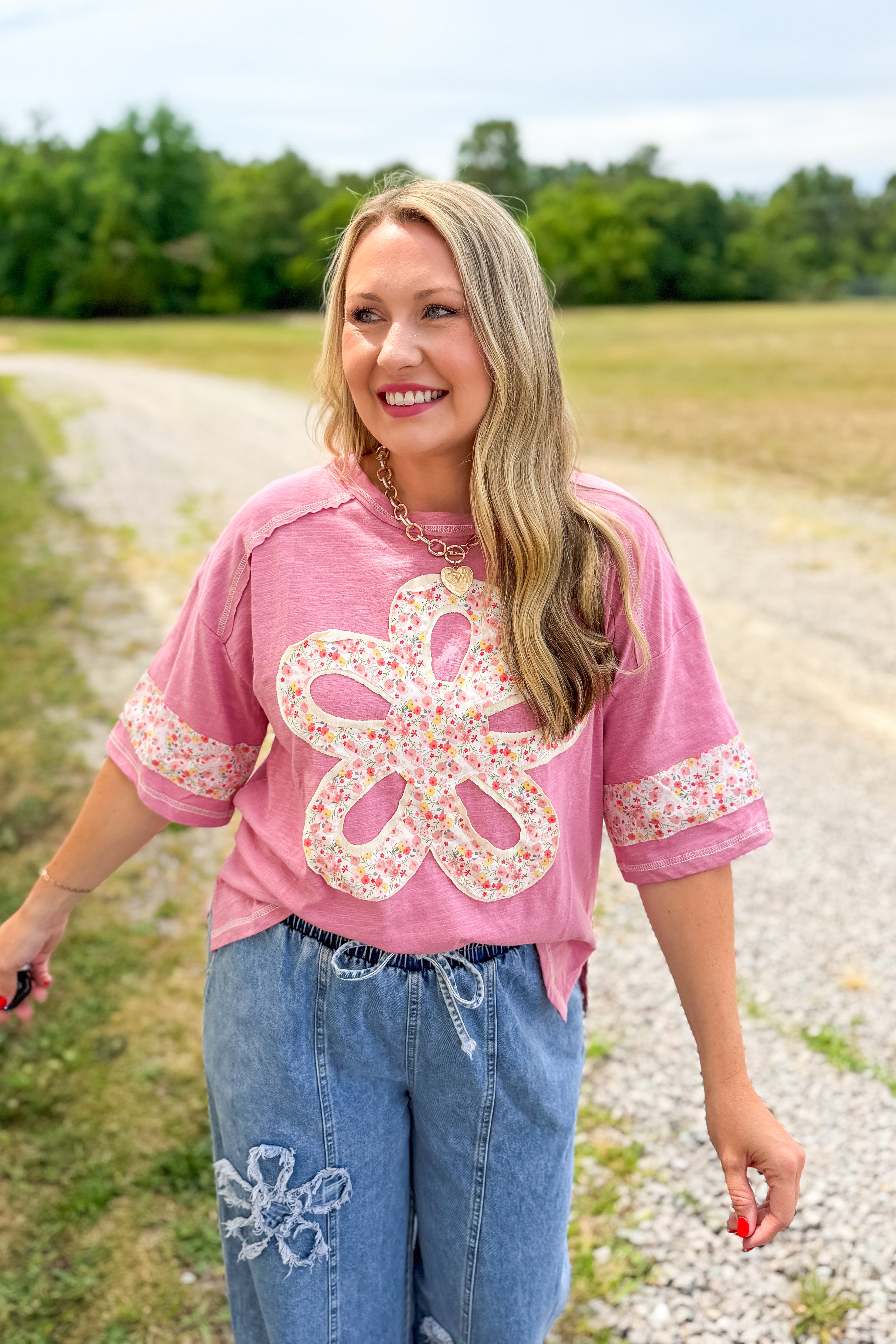 Petals & Grace Top