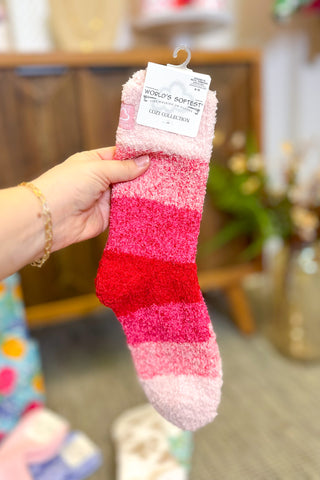 World's Softest Socks, Pink Ombre