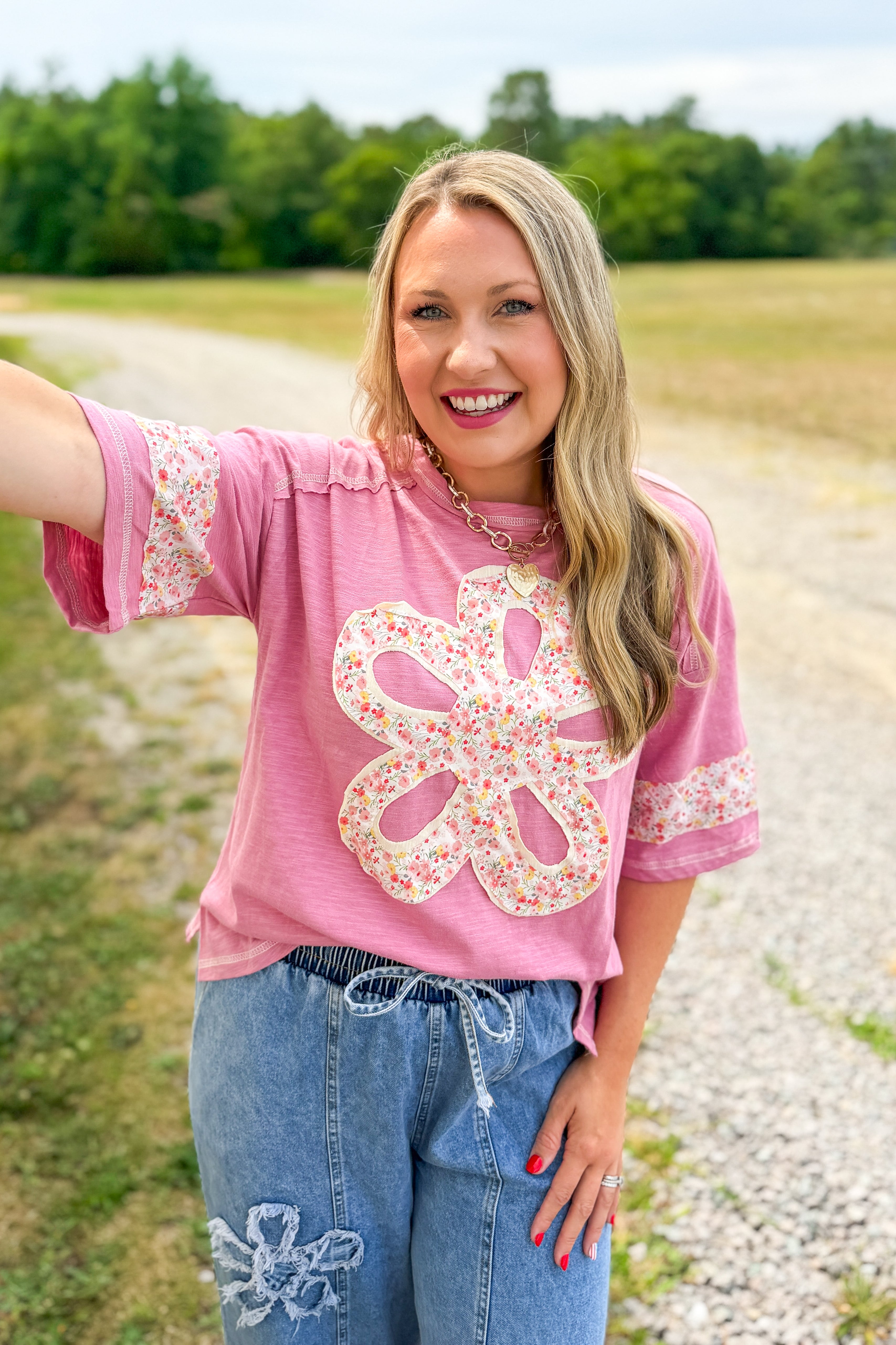 Petals & Grace Top