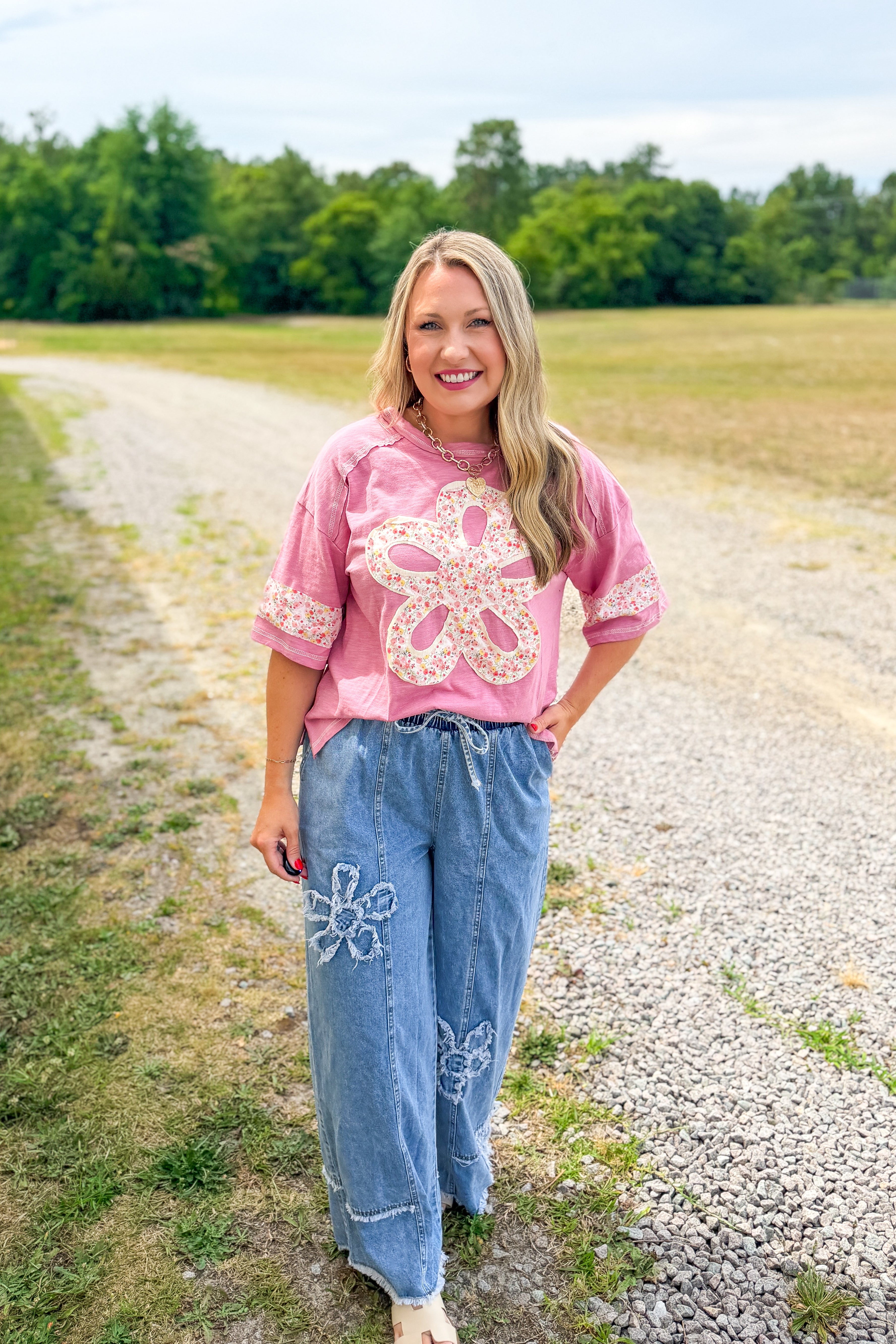Petals & Grace Top